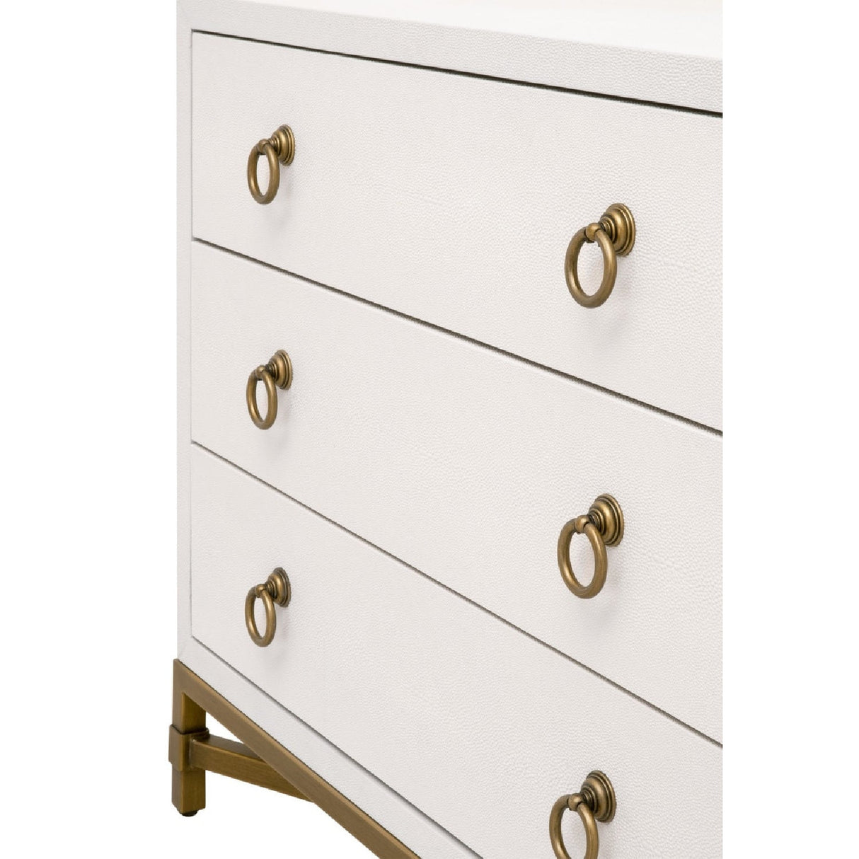Shagreen Drawer Nightstand | Living Essentials Strand – alternate view 25
