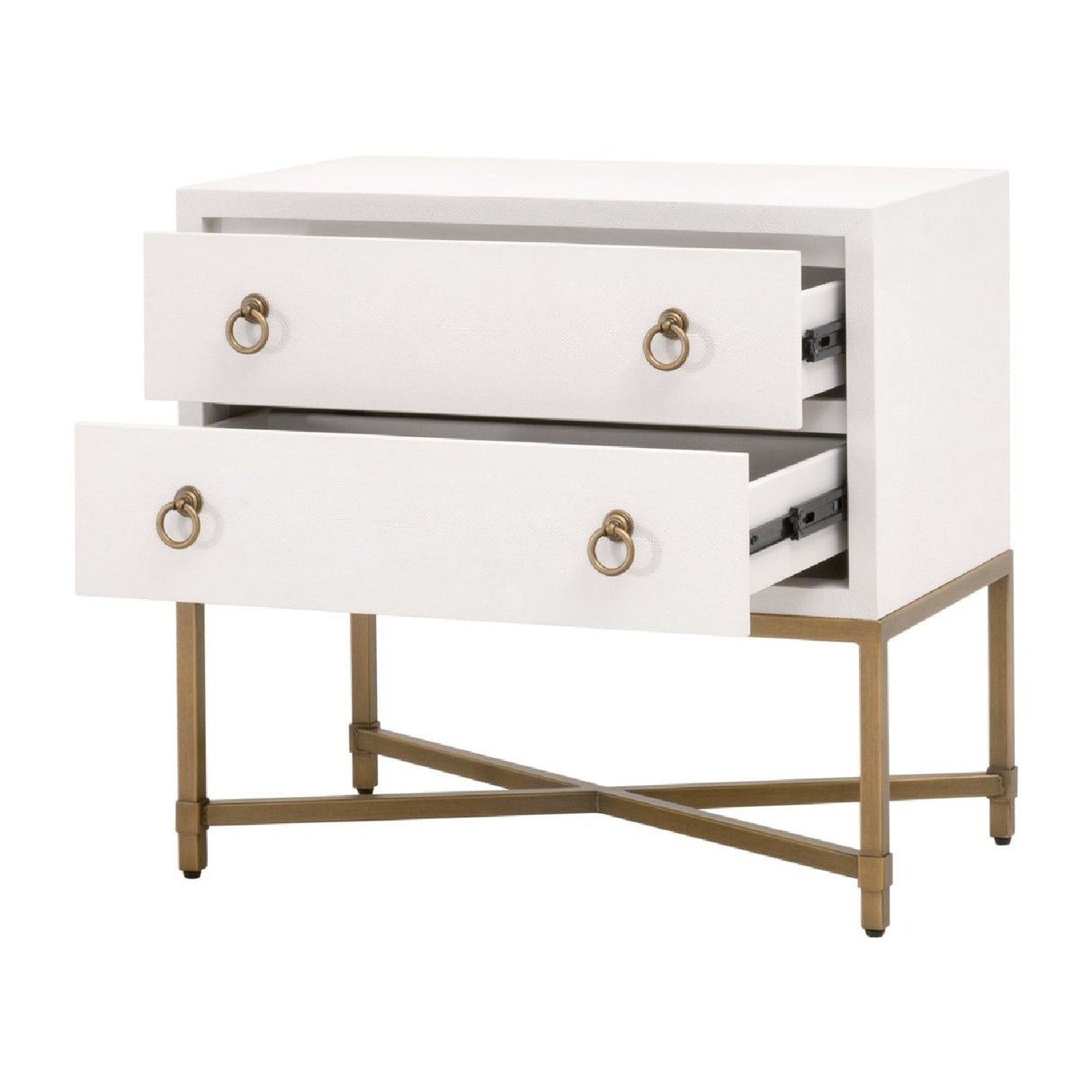 Shagreen Drawer Nightstand | Living Essentials Strand – alternate view 5