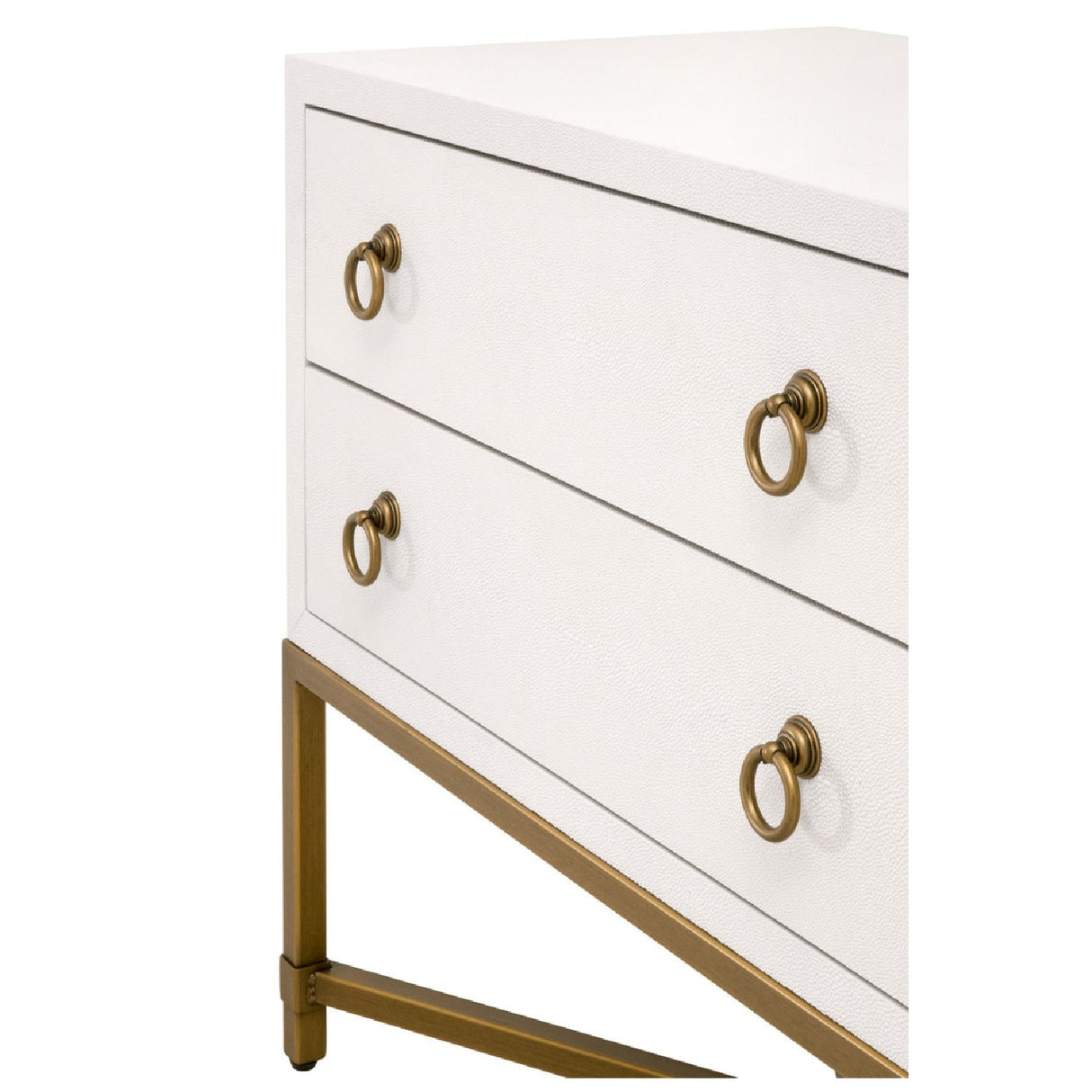 Shagreen Drawer Nightstand | Living Essentials Strand – alternate view 6
