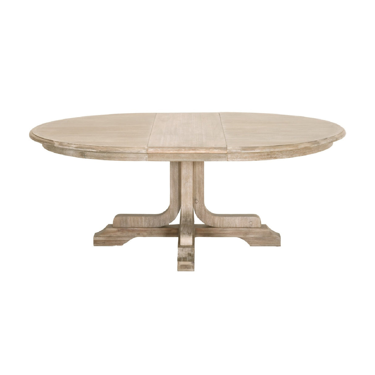 Round Acacia Extendale Dining Table | Oroa.com