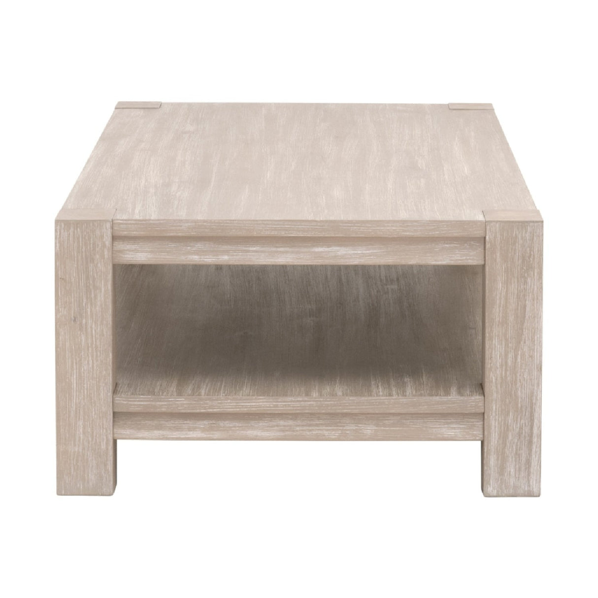 Gray Acacia Wooden Coffee Table | Living Essentials Adler – alternate view 13