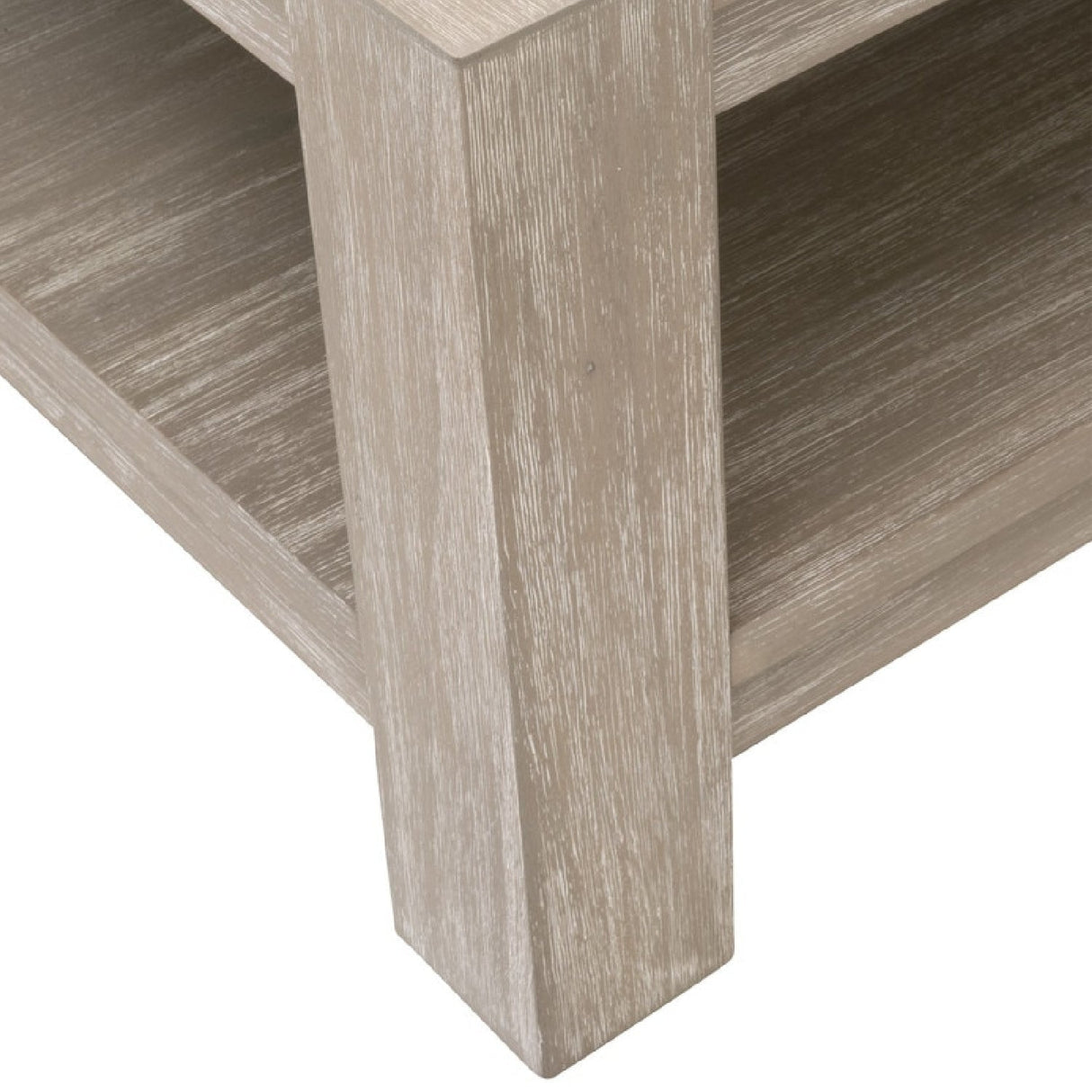 Gray Acacia Wooden Coffee Table | Living Essentials Adler – alternate view 15