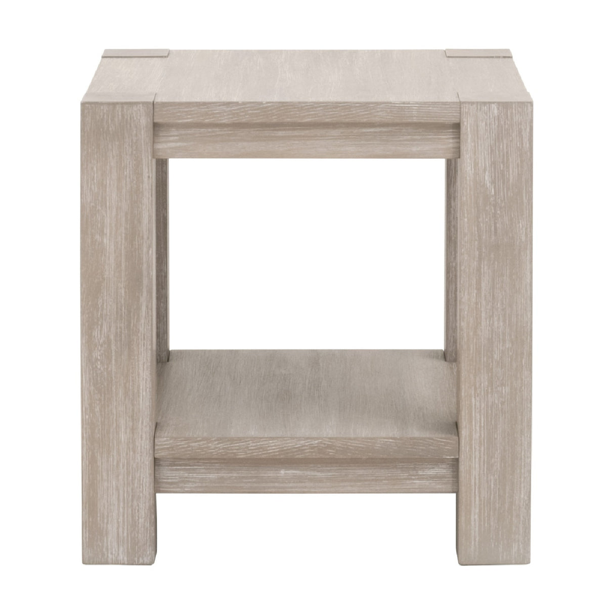 Gray Acacia Square End Table | Oroa.com