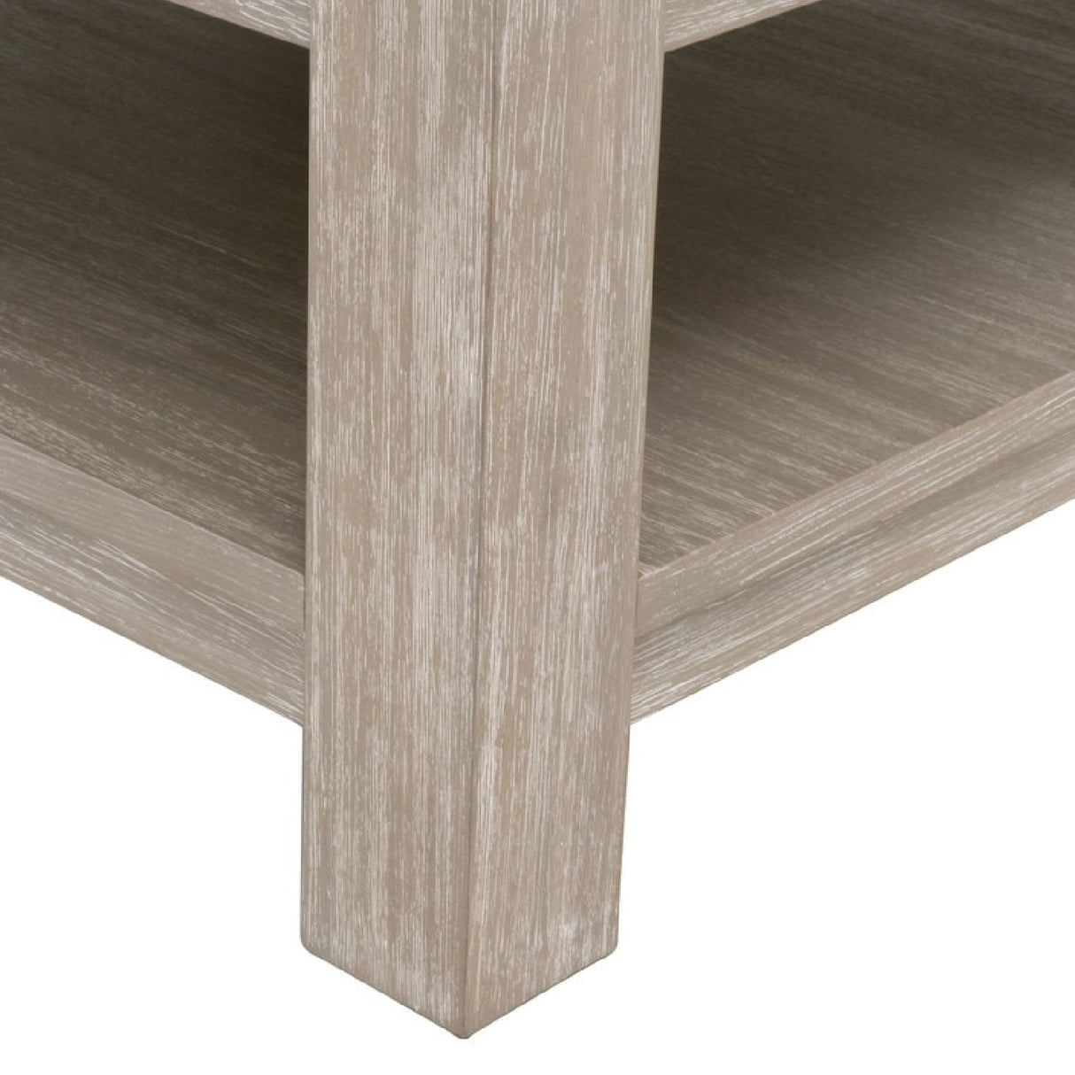 Gray Acacia Wooden Coffee Table | Living Essentials Adler – alternate view 5