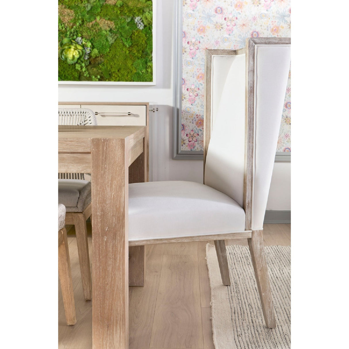 Extendable Oak Dining Table | Living Essentials Adler – alternate view 35