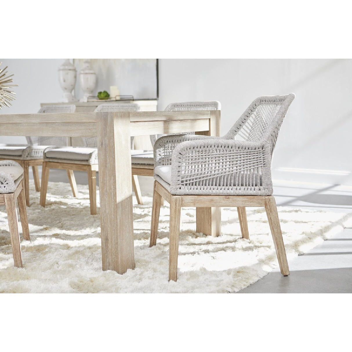 Extendable Oak Dining Table | Living Essentials Adler – alternate view 37