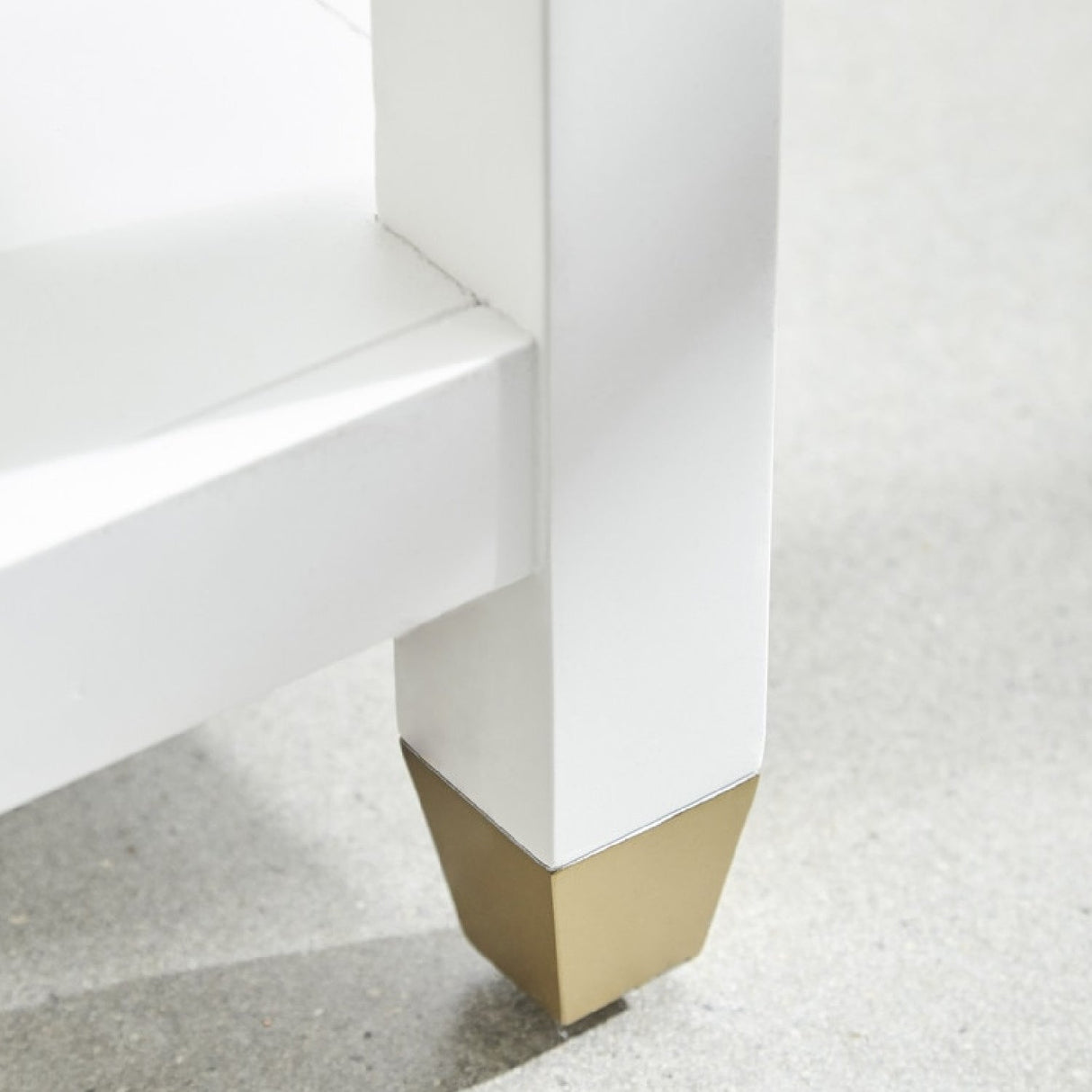 Modern European furniture - White 1-Drawer Nightstand - www.oroa.com