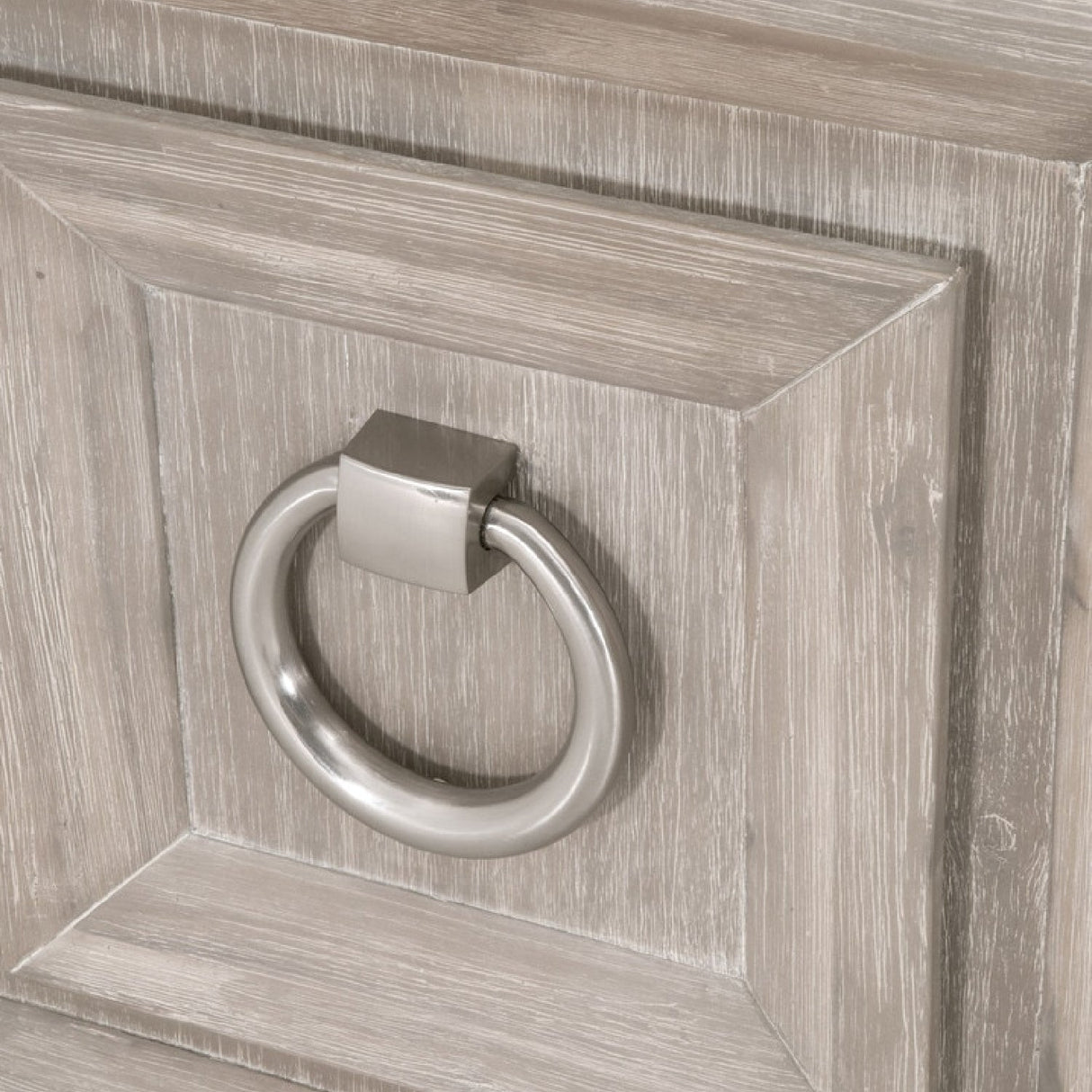 Modern European furniture - Marble Topped Acacia Media Cabinet - www.oroa.com