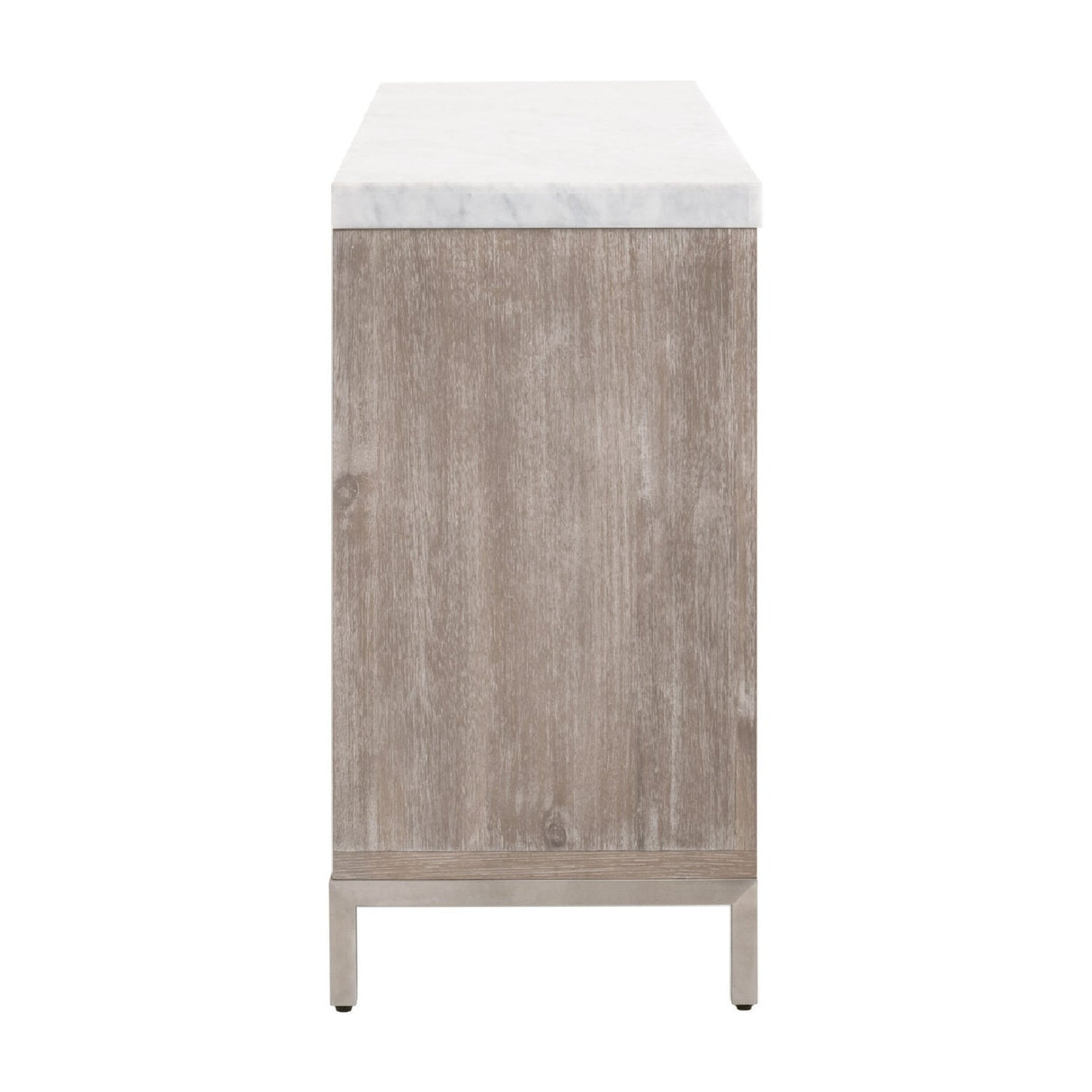 Modern European furniture - Marble Topped Acacia 6-Drawer Dresser - www.oroa.com