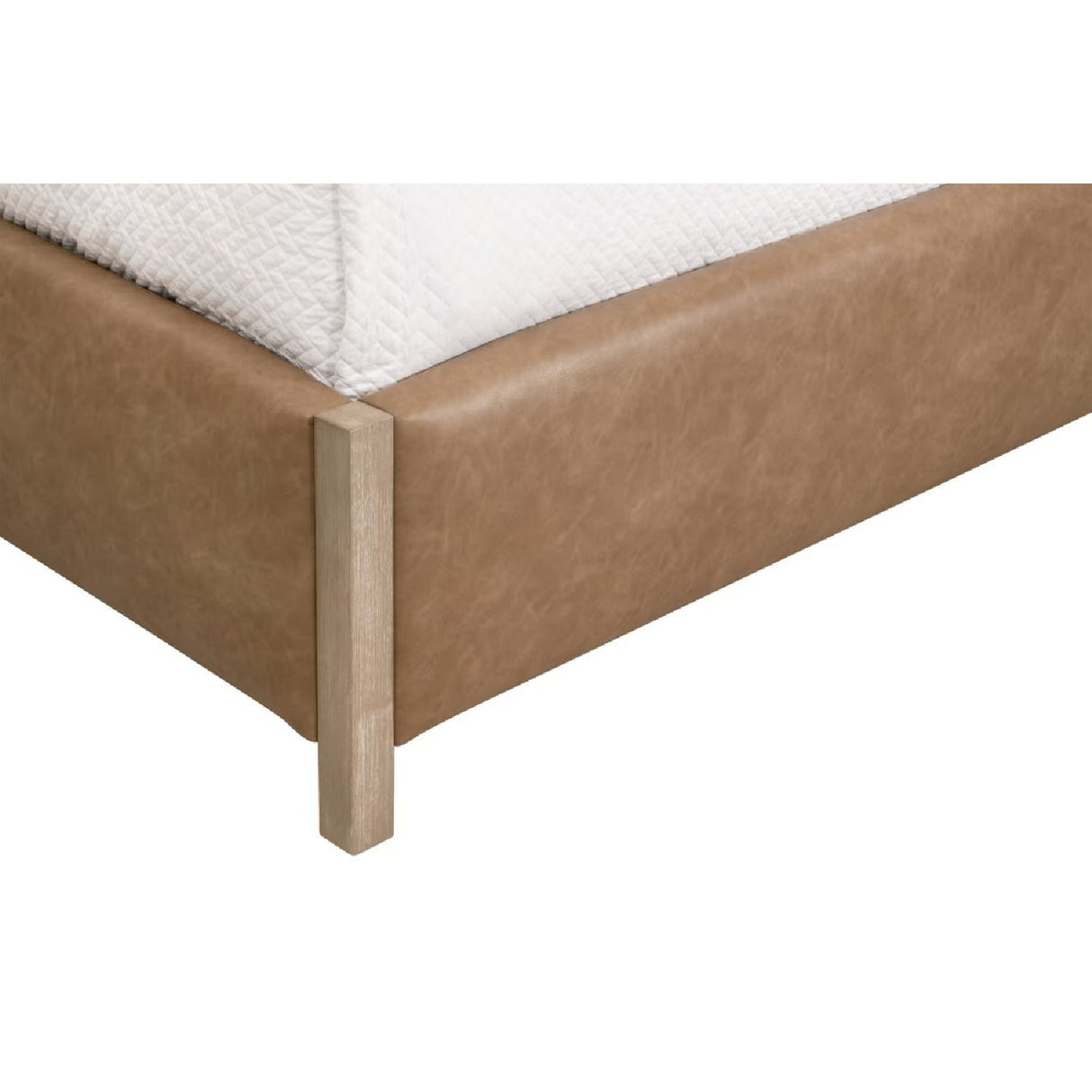Solid Wood Framed Queen Bed | Living Essentials Emmett – alternate view 26