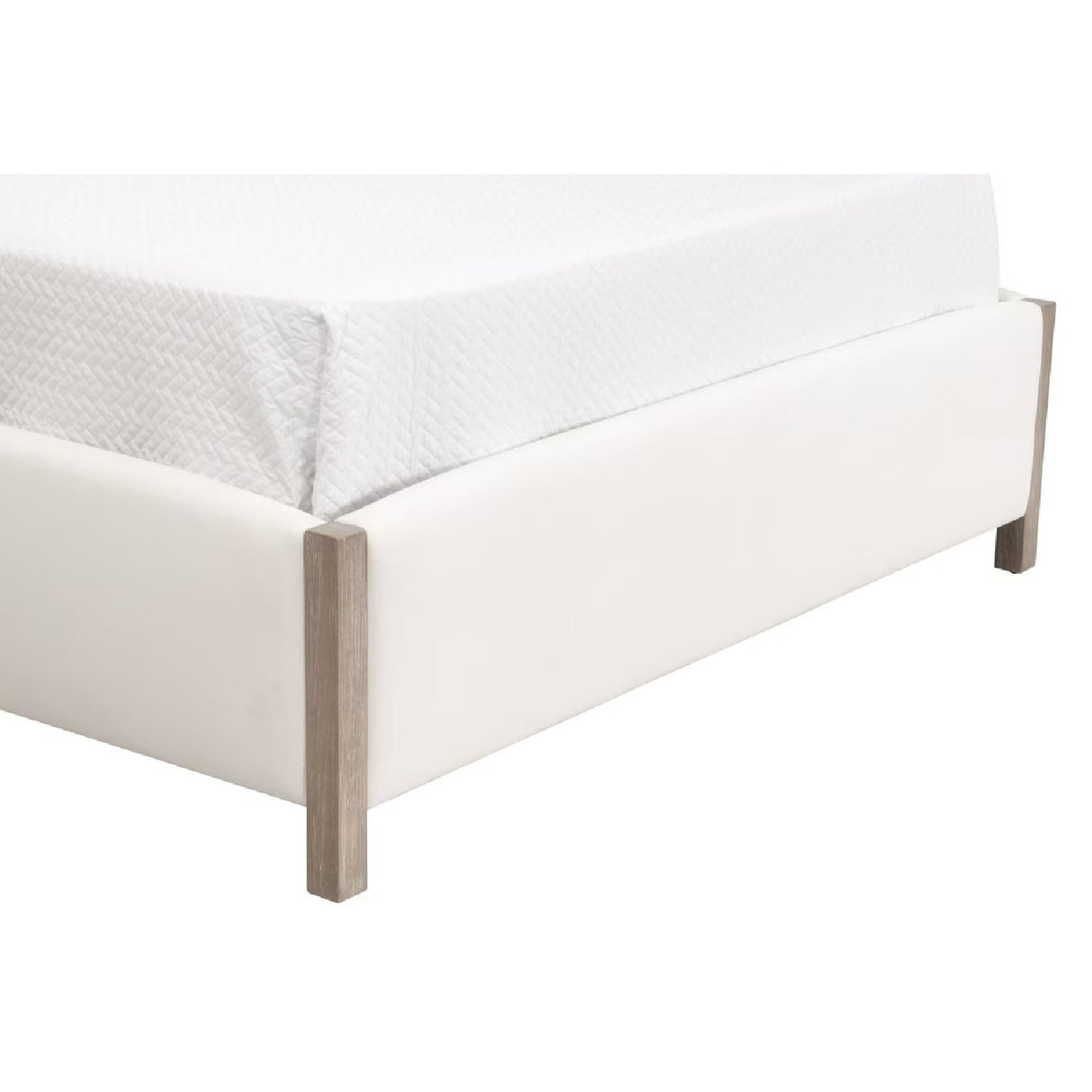 Solid Wood Framed King Bed | Living Essentials Emmett – alternate view 10