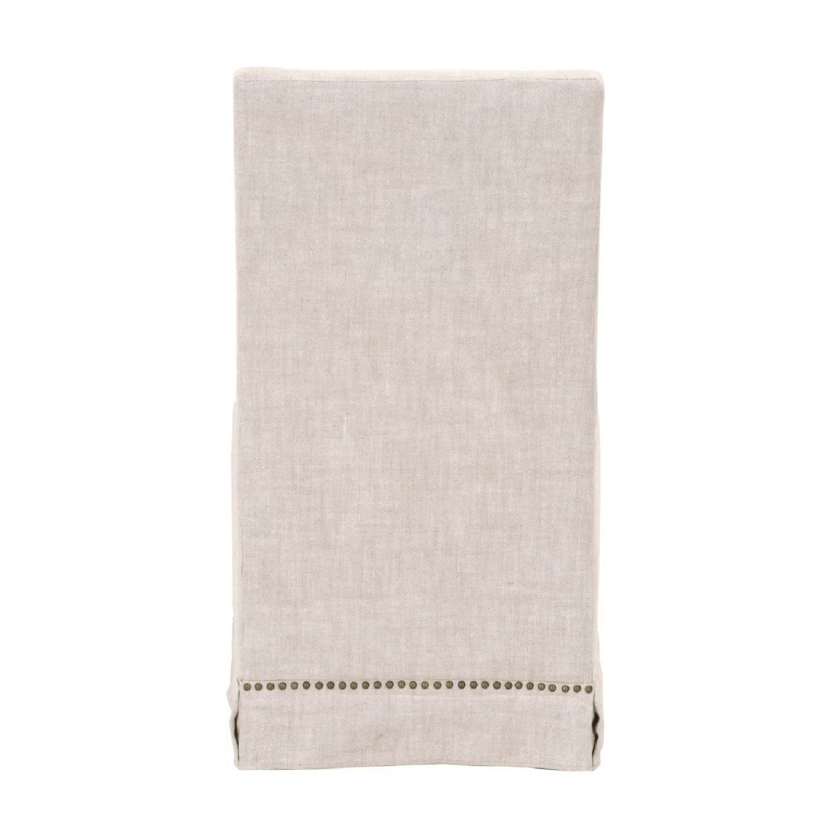 Modern European furniture - Cream Linen Skirted Dining Chairs (2) - www.oroa.com