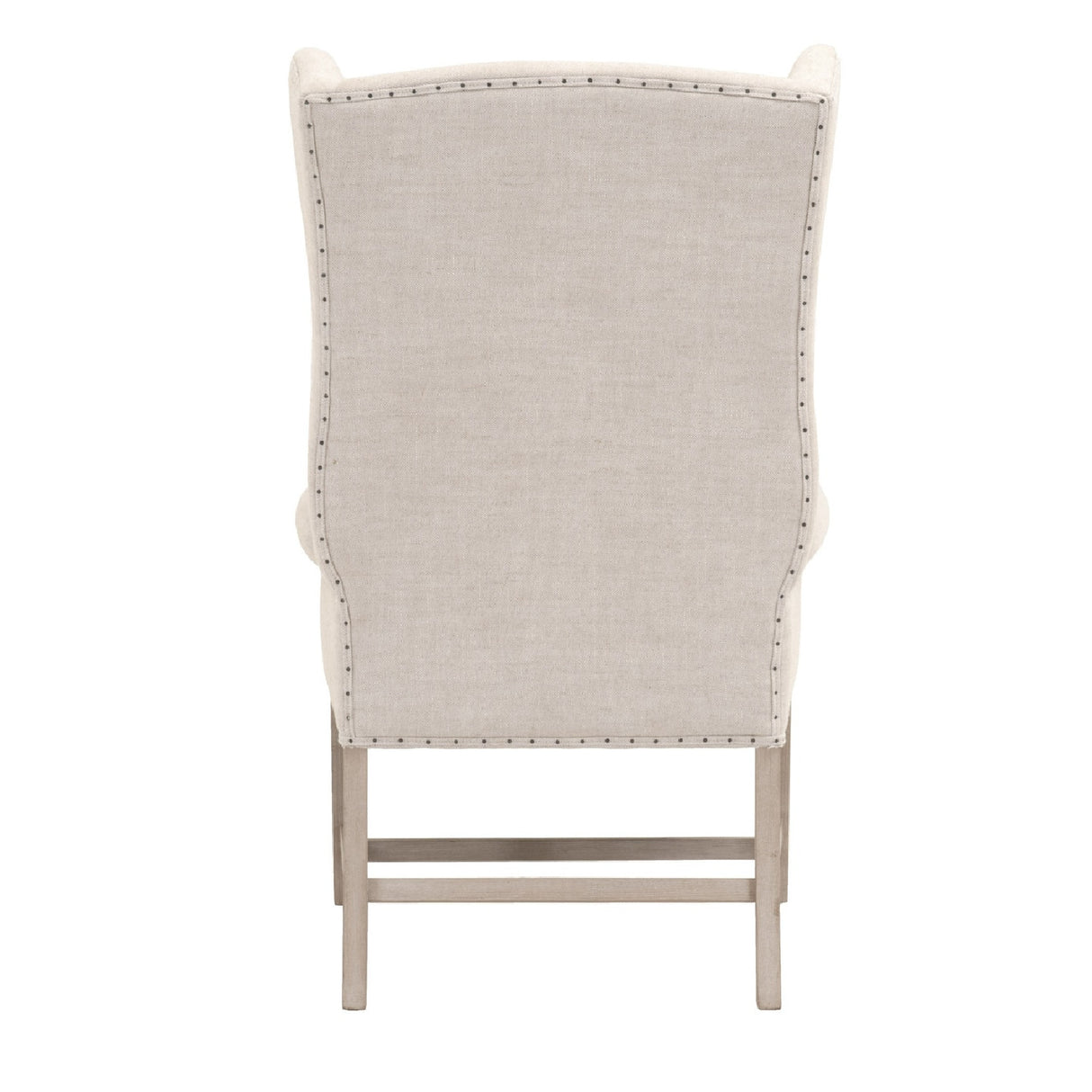 French Linen Wingback Accent Chair | Living Essentials Chateau – alternate view 6