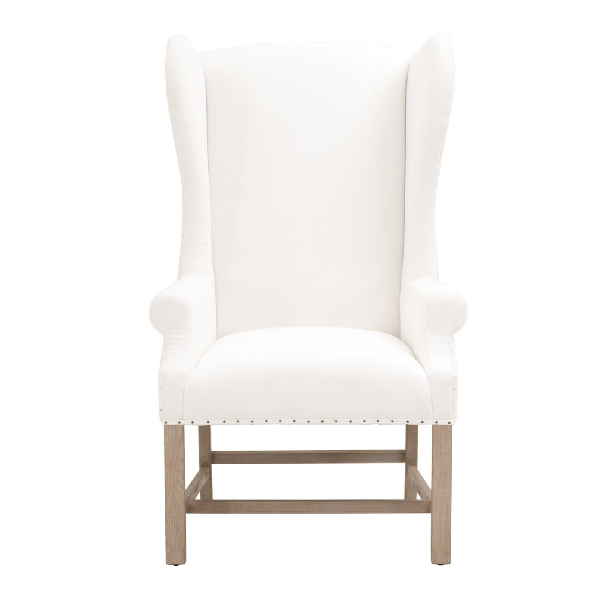 French Linen Wingback Accent Chair | Living Essentials Chateau – alternate view 11