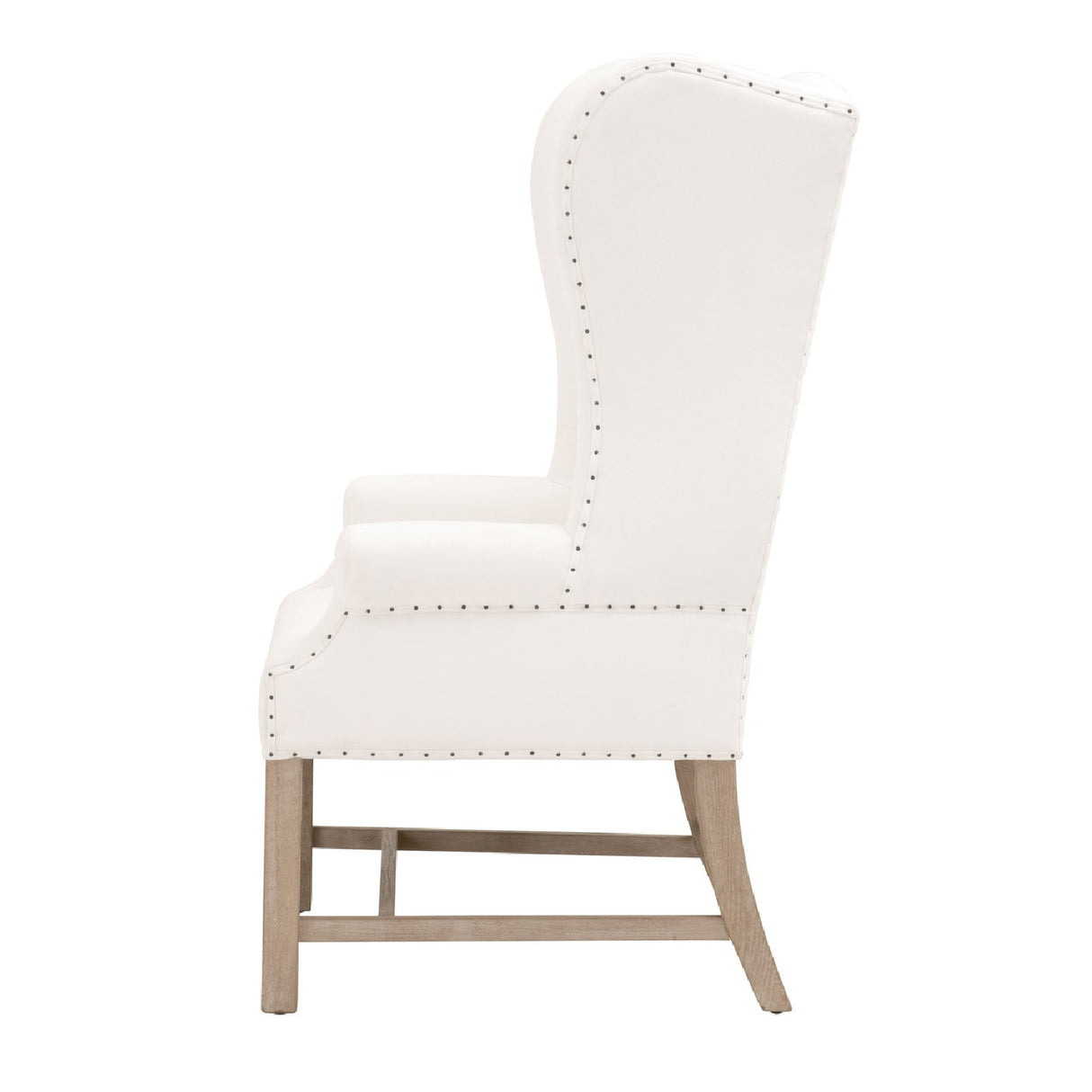 French Linen Wingback Accent Chair | Living Essentials Chateau – alternate view 12