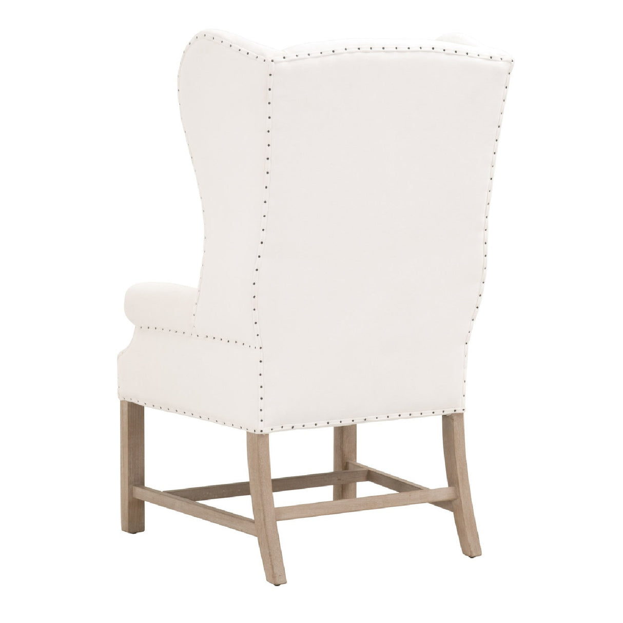 French Linen Wingback Accent Chair | Living Essentials Chateau – alternate view 13