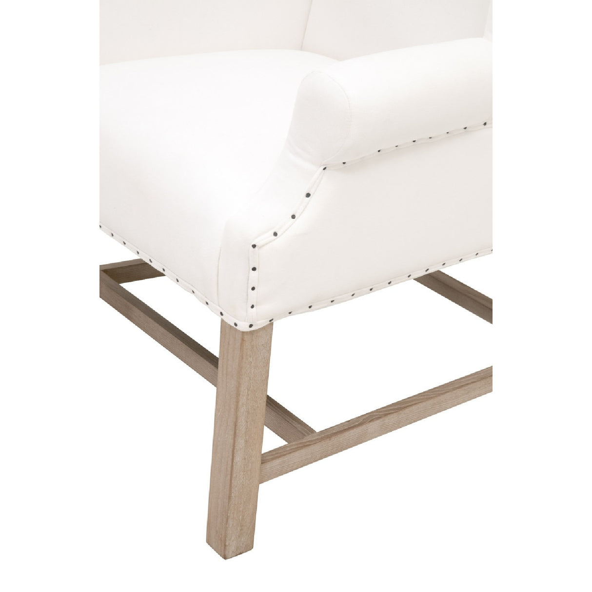 French Linen Wingback Accent Chair | Living Essentials Chateau – alternate view 15