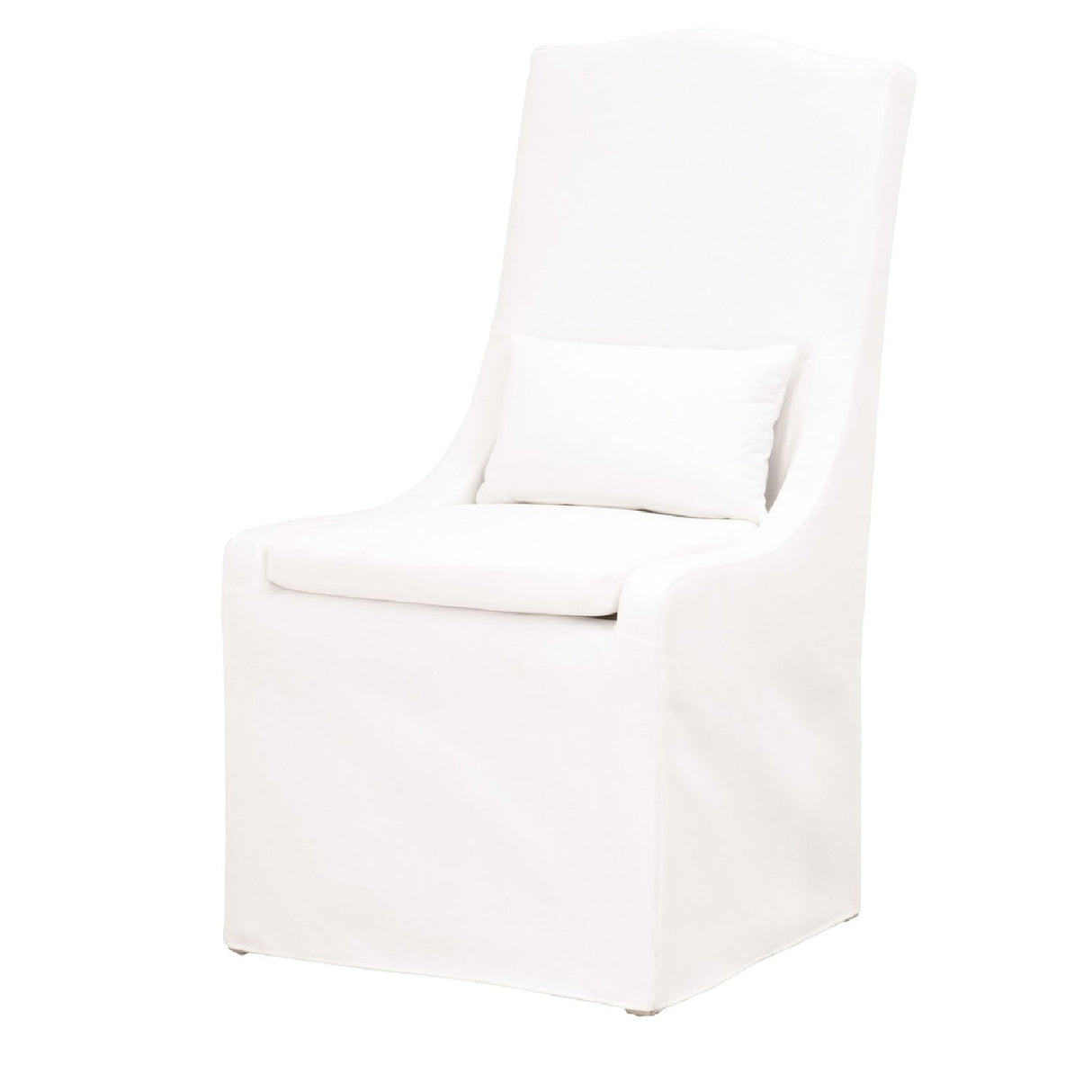 French Linen Skirted Dining Chairs (2) | Living Essentials Colette – alternate view 14