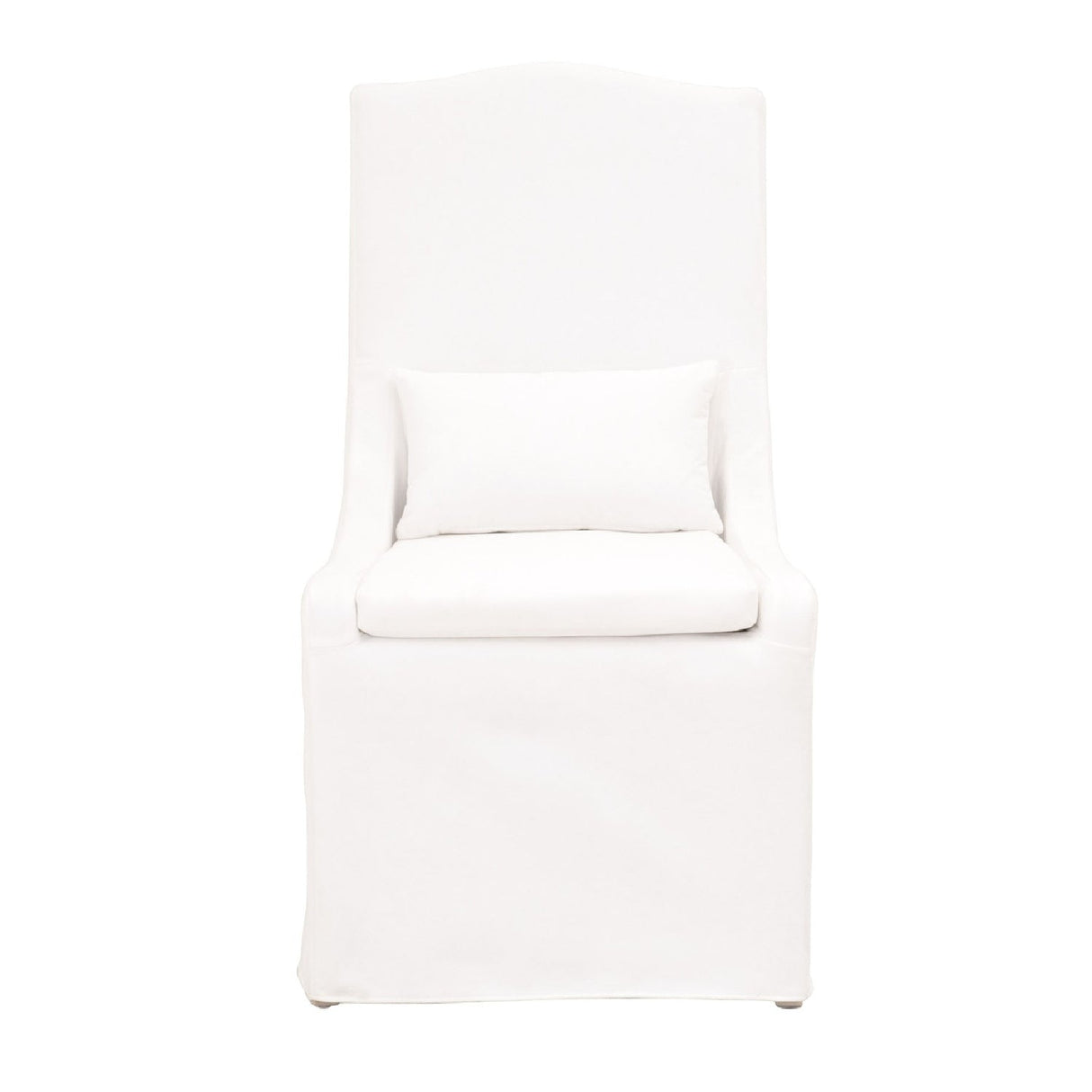 French Linen Skirted Dining Chairs (2) | Living Essentials Colette – alternate view 16