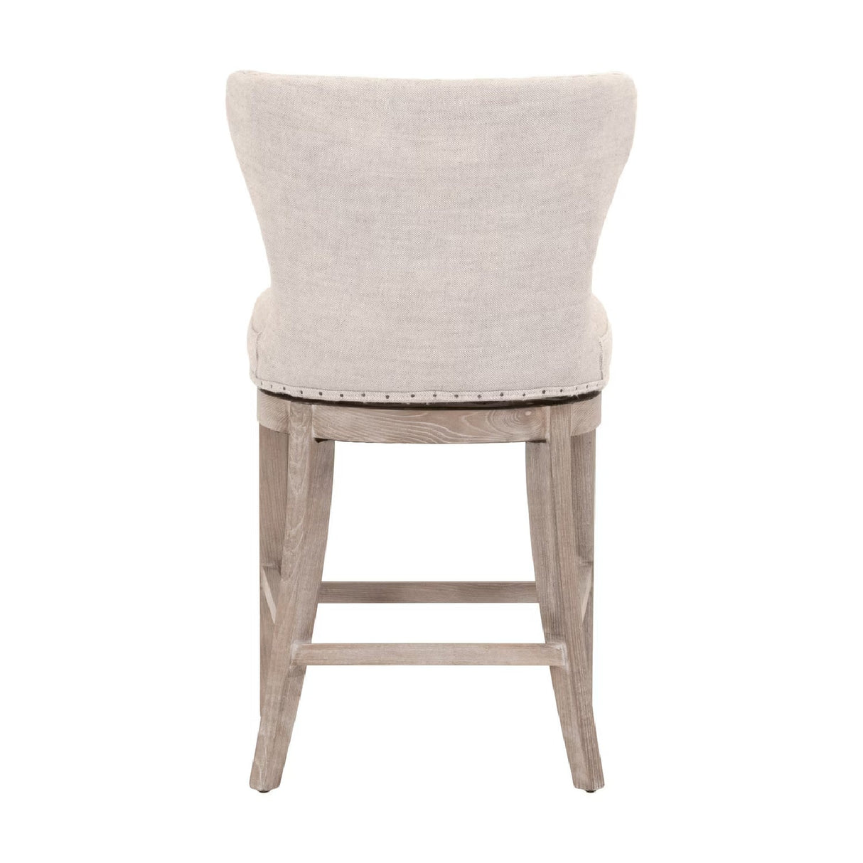 Modern European furniture - Nail Tacked Swivel Counter Stool - www.oroa.com