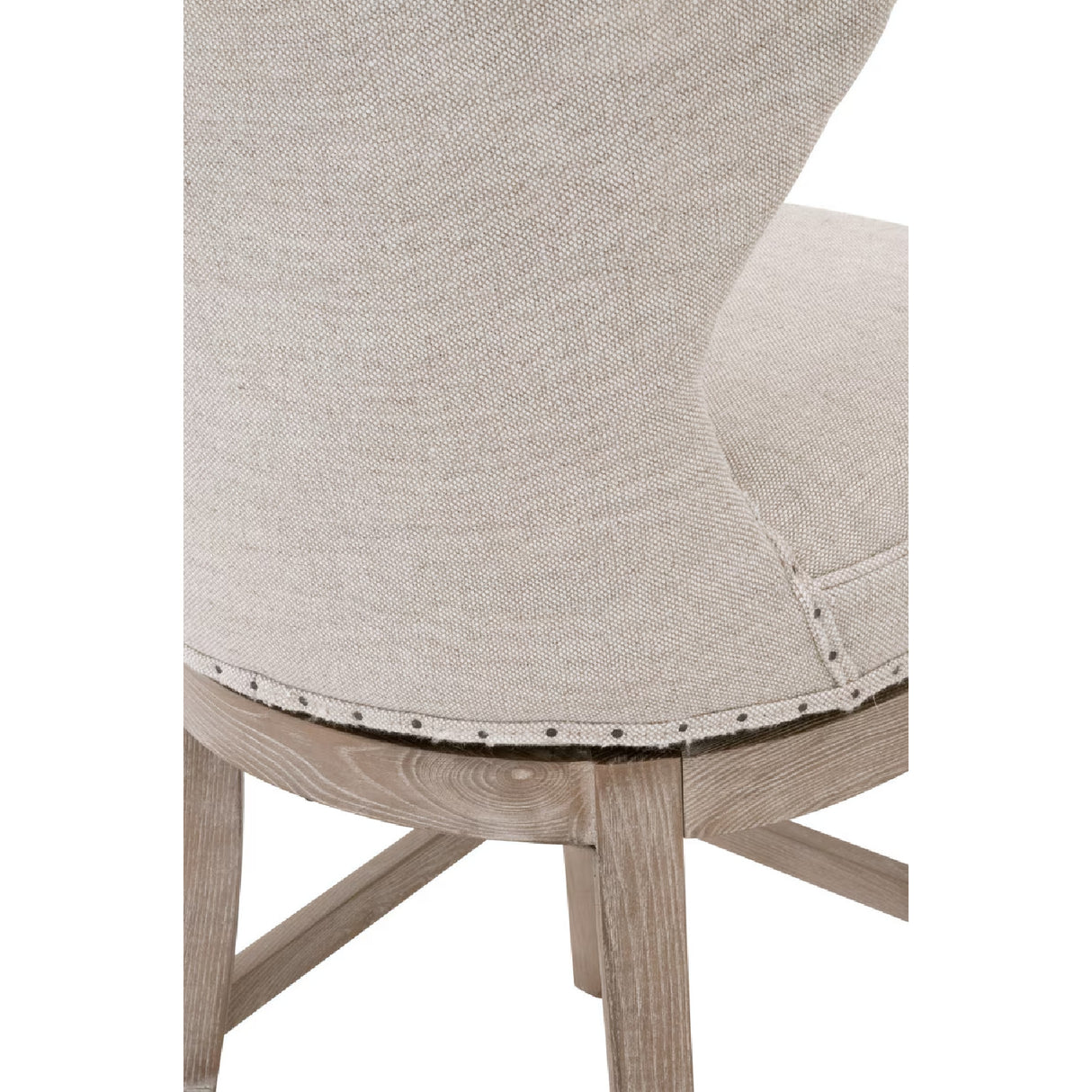 Modern European furniture - Nail Tacked Swivel Counter Stool - www.oroa.com | Oroa.com