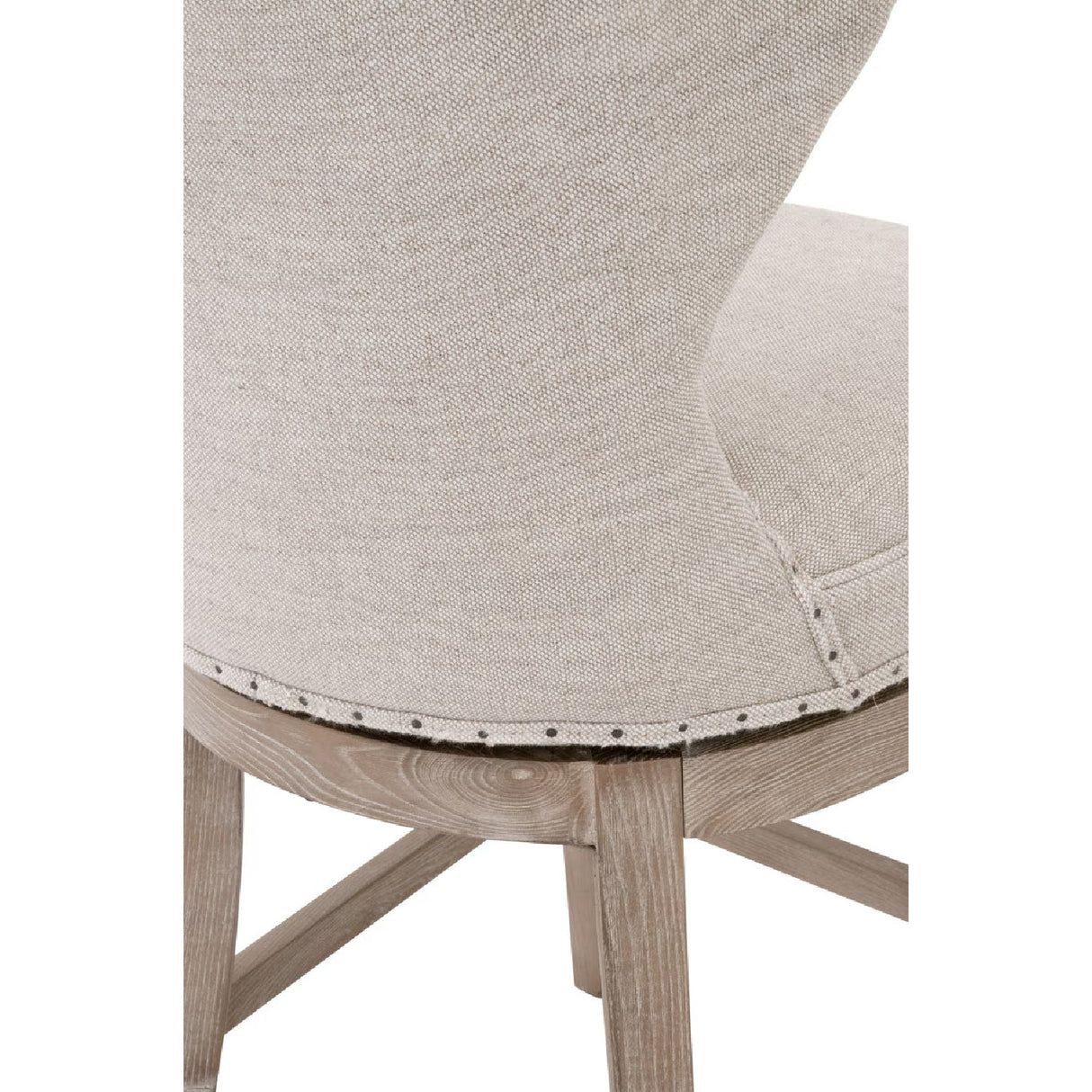 Modern European furniture - Nail Tacked Swivel Counter Stool - www.oroa.com