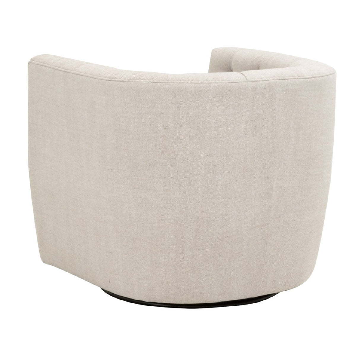 Tufted Back Swivel Club Chair | Living Essentials Marcel – alternate view 5