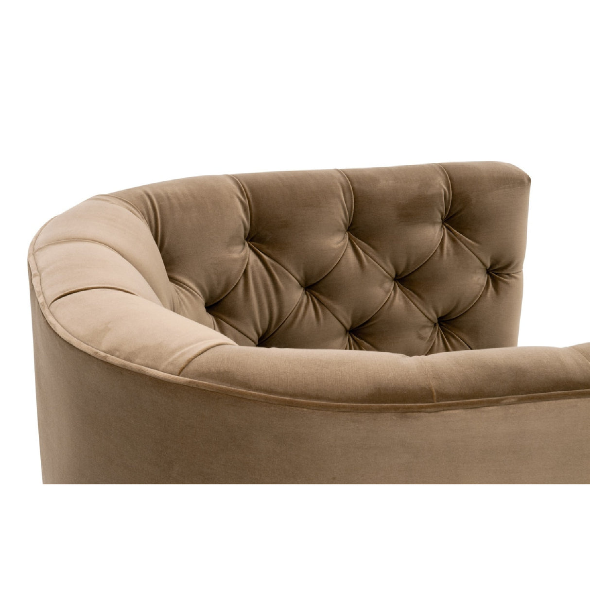 Tufted Back Swivel Club Chair | Living Essentials Marcel – alternate view 18