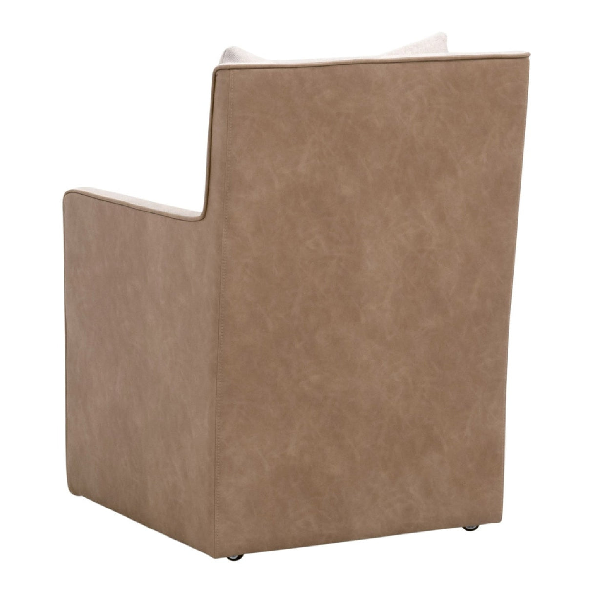Two-Toned Wheeled Lounge Chair | Living Essentials Harmony – alternate view 29