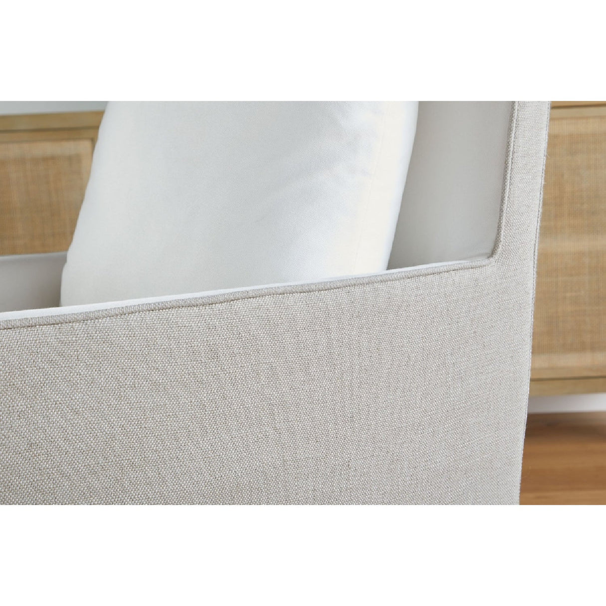 Two-Toned Wheeled Lounge Chair | Living Essentials Harmony – alternate view 12