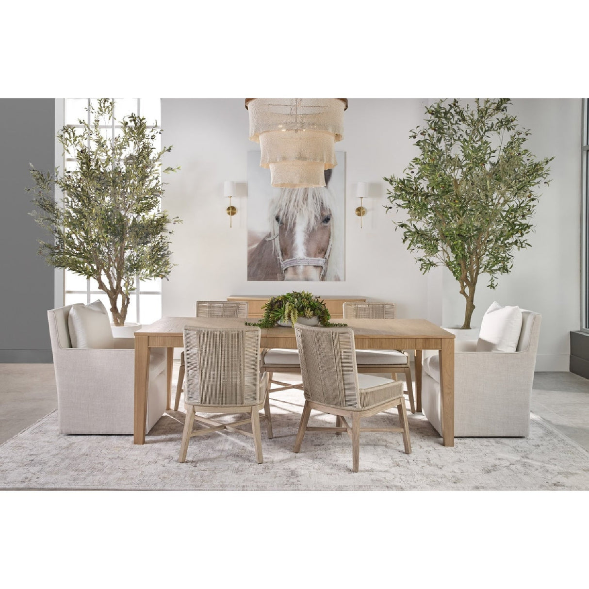 Two-Toned Wheeled Lounge Chair | Living Essentials Harmony – alternate view 24