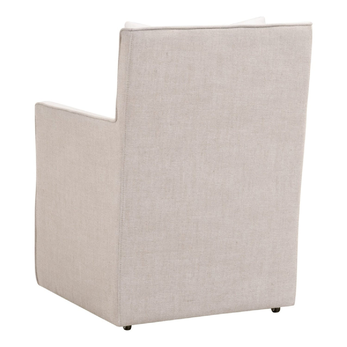 Two-Toned Wheeled Lounge Chair | Living Essentials Harmony – alternate view 5