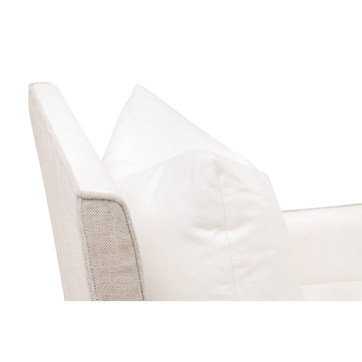 Two-Toned Wheeled Lounge Chair | Living Essentials Harmony – alternate view 7