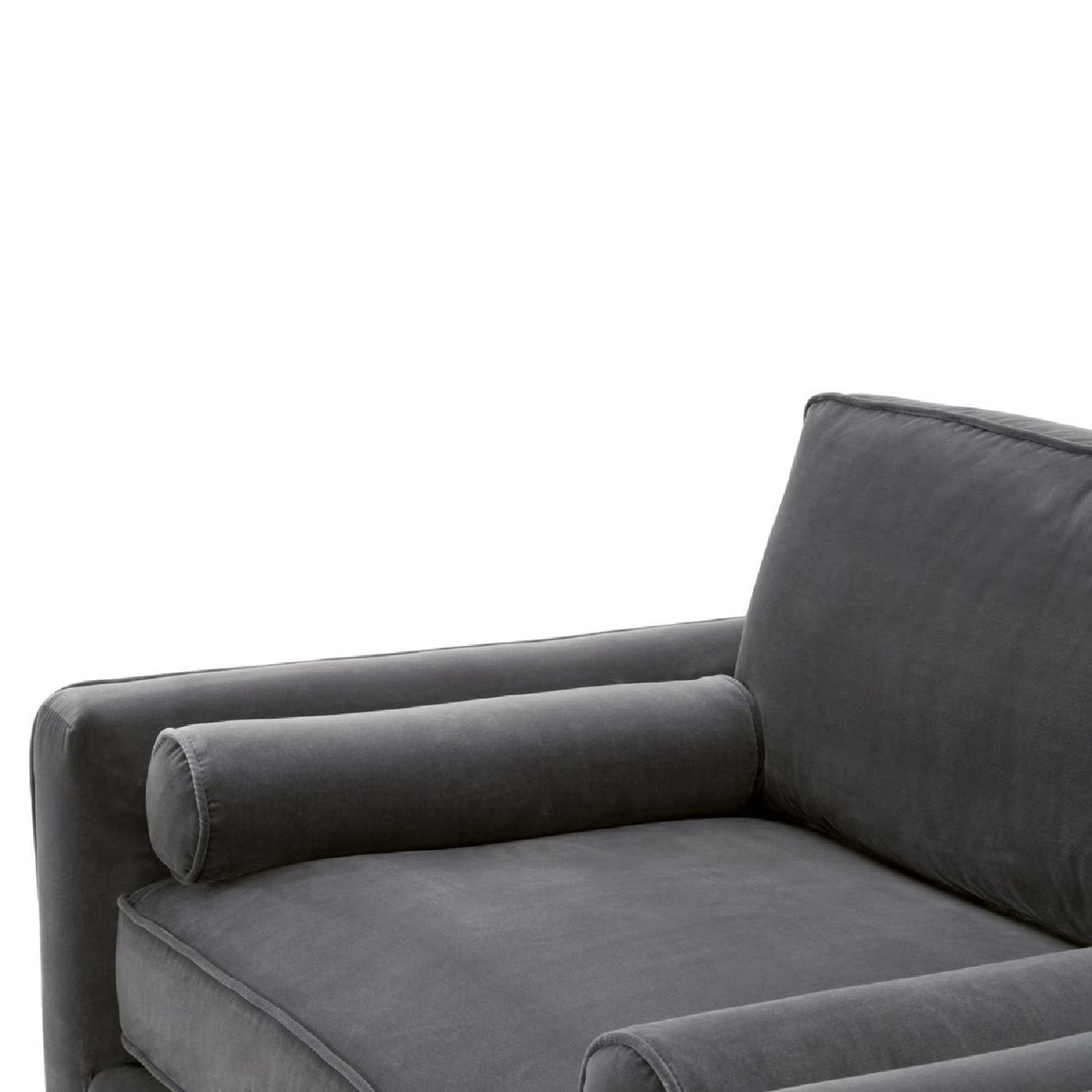 Velvet Modern Loveseat | Living Essentials Parker – alternate view 8