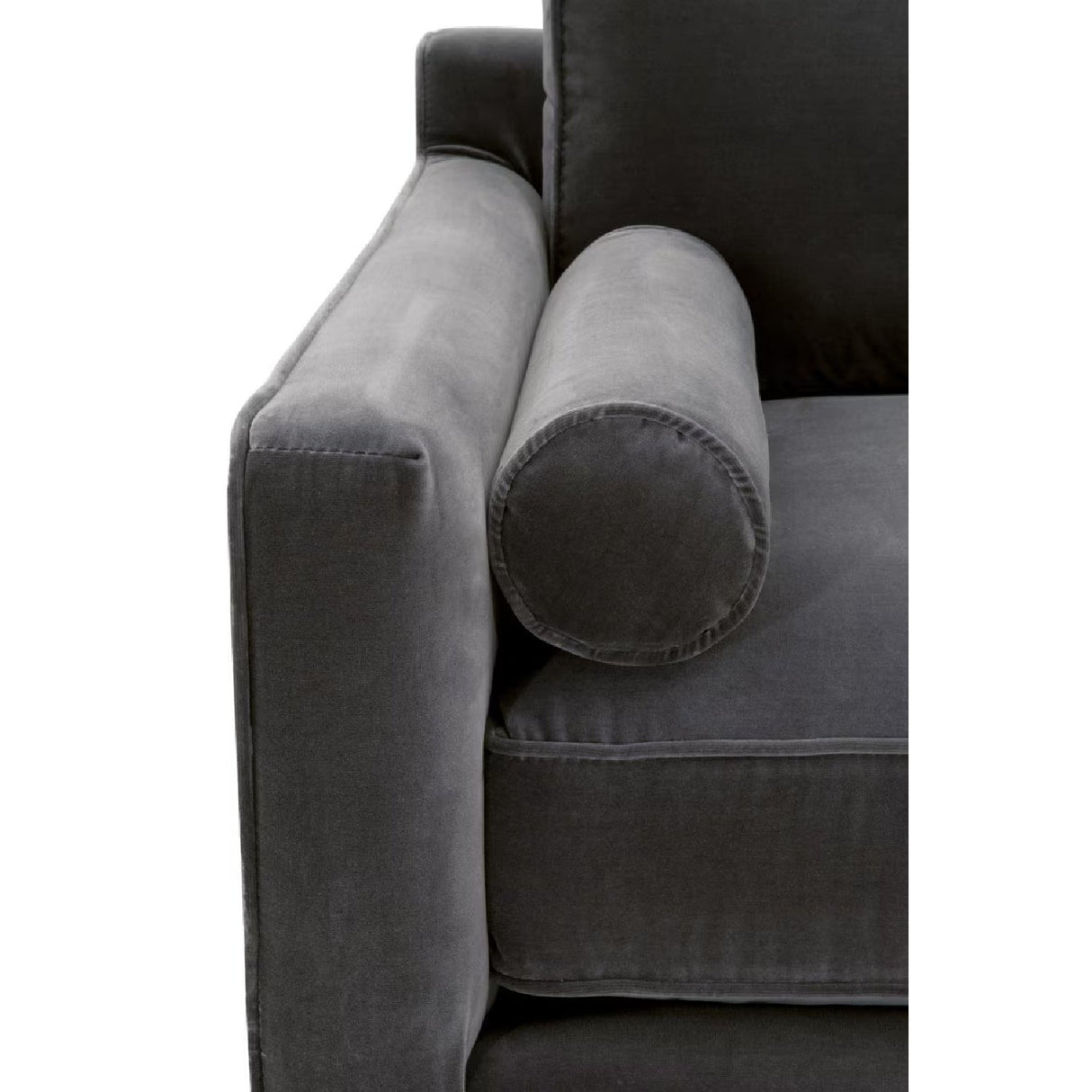 Velvet Modern Loveseat | Living Essentials Parker – alternate view 10