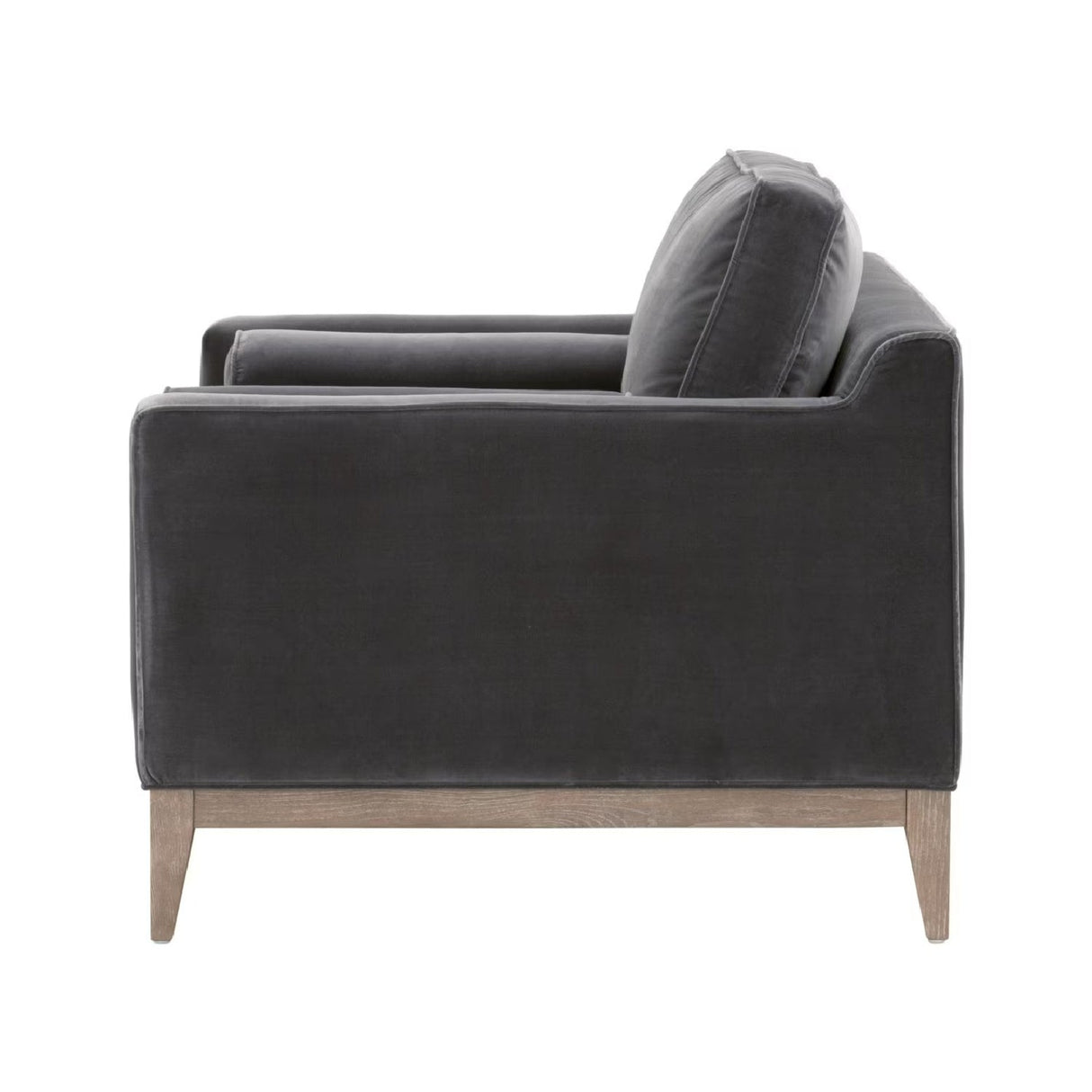 Velvet Modern Loveseat | Living Essentials Parker – alternate view 5