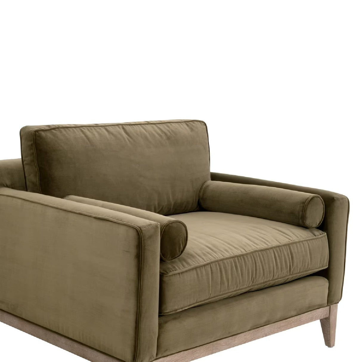 Velvet Modern Loveseat | Living Essentials Parker – alternate view 18