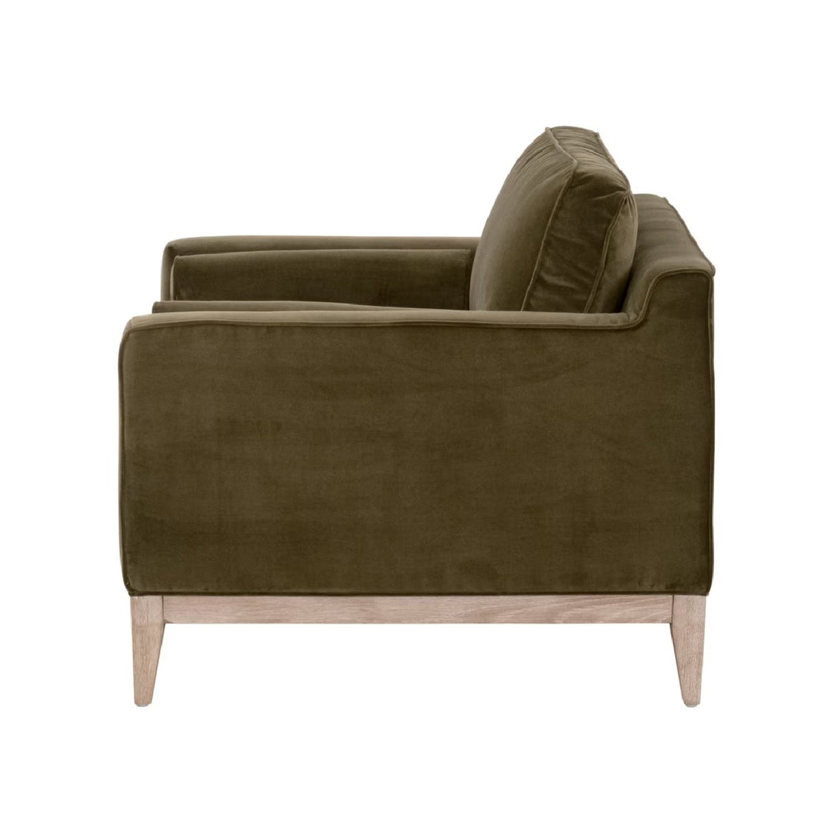 Velvet Modern Loveseat | Living Essentials Parker – alternate view 14