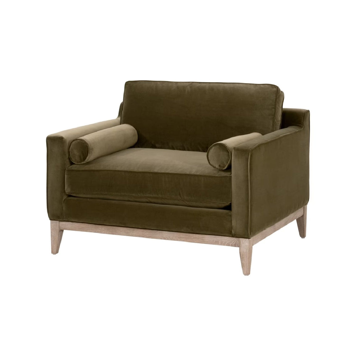 Velvet Modern Loveseat | Living Essentials Parker – alternate view 11