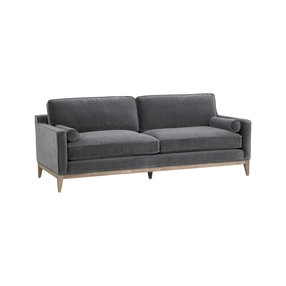 Velvet Modern Sofa | Living Essentials Parker – alternate view 19