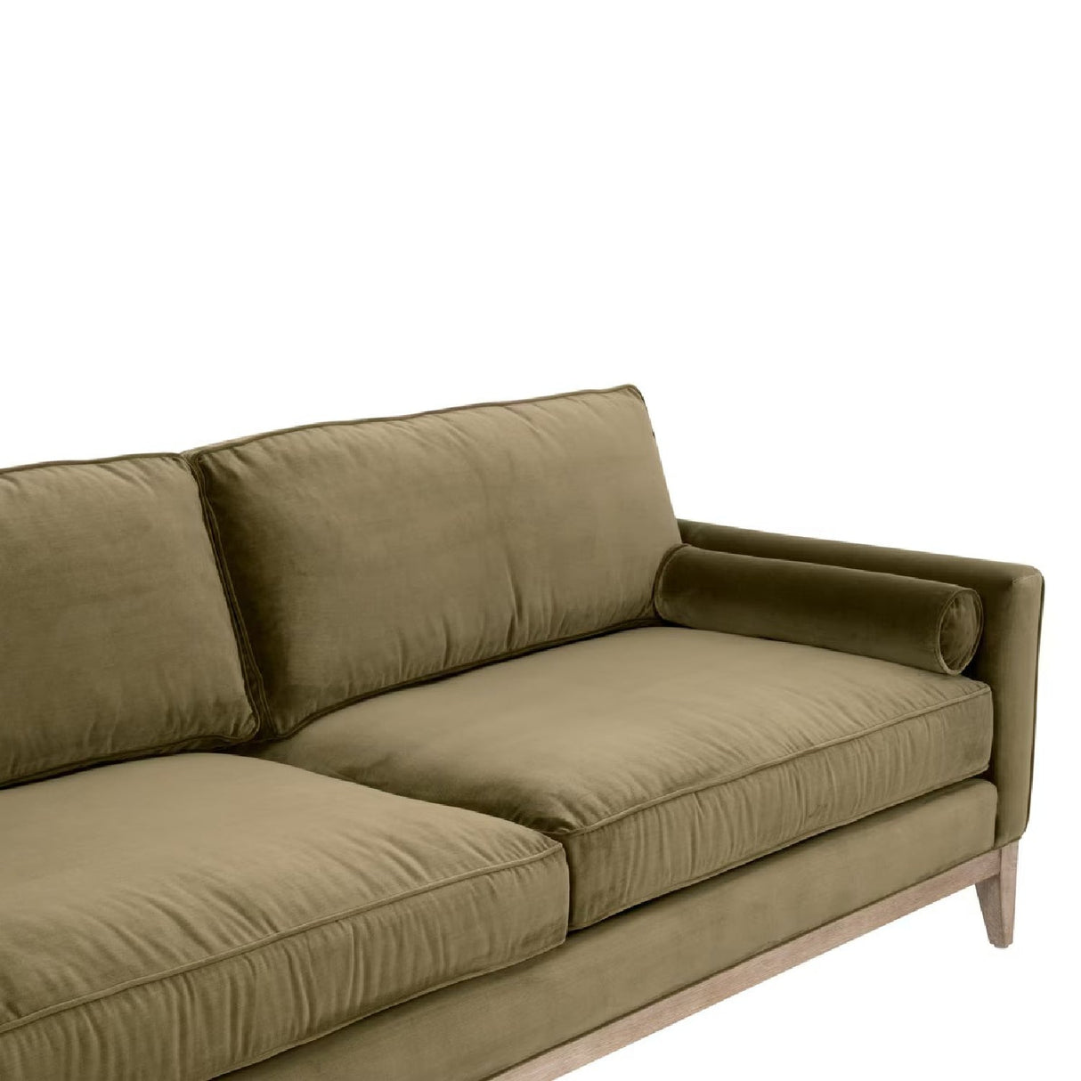 Velvet Modern Sofa | Living Essentials Parker – alternate view 10