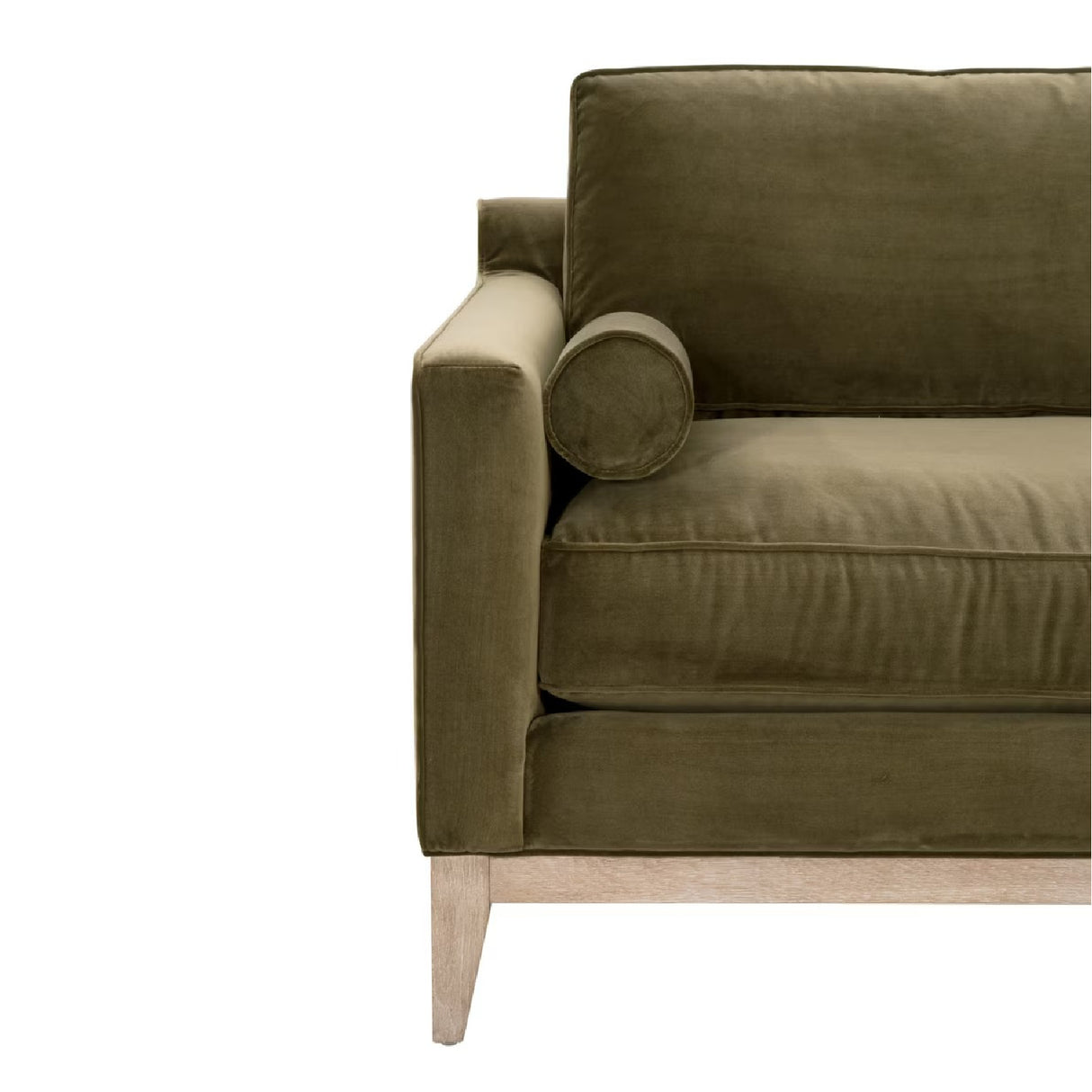 Velvet Modern Sofa | Living Essentials Parker – alternate view 7