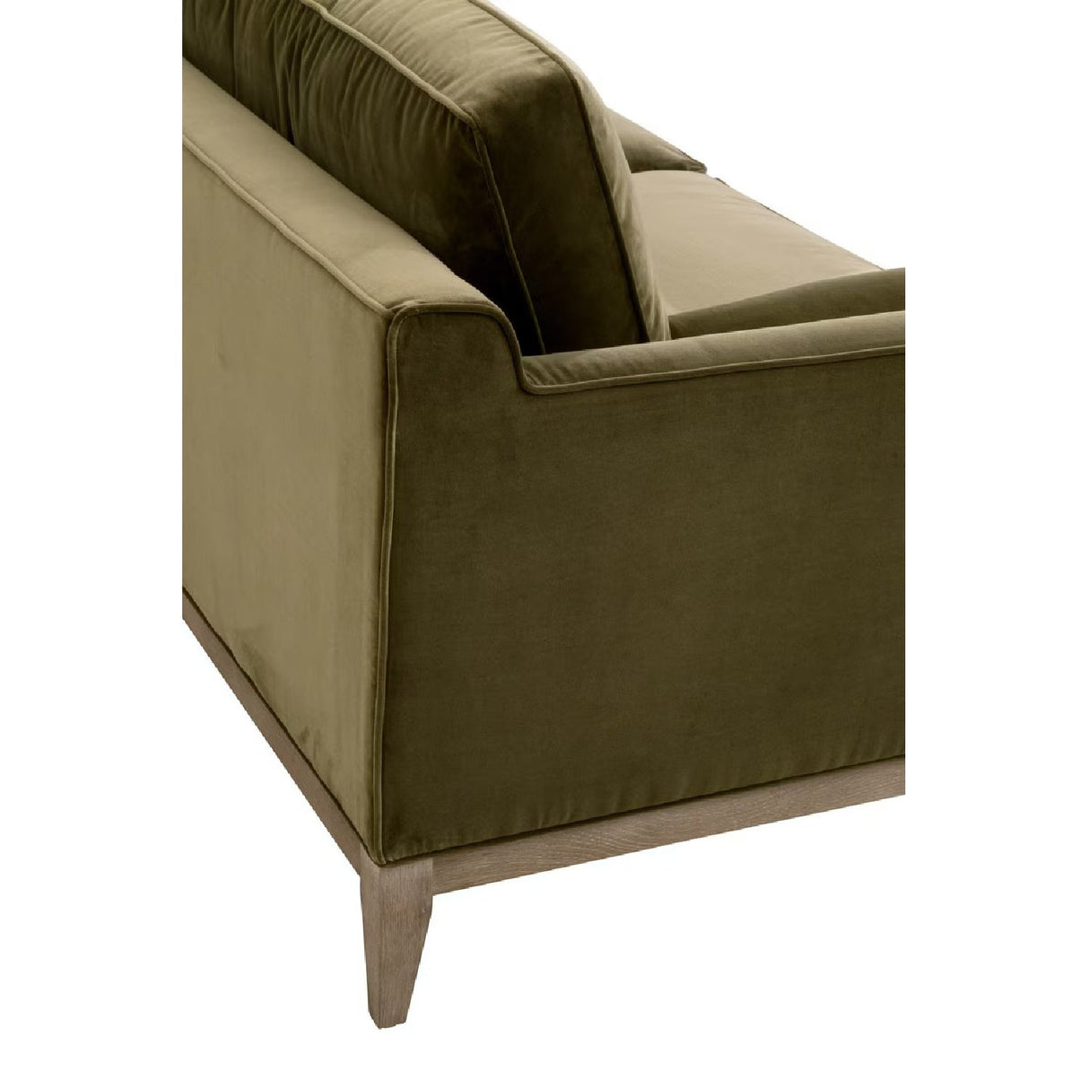 Velvet Modern Sofa | Living Essentials Parker – alternate view 8