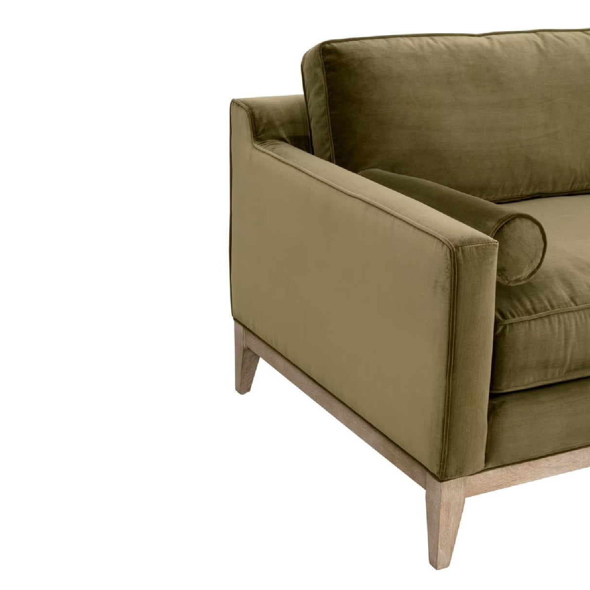 Velvet Modern Sofa | Living Essentials Parker – alternate view 9
