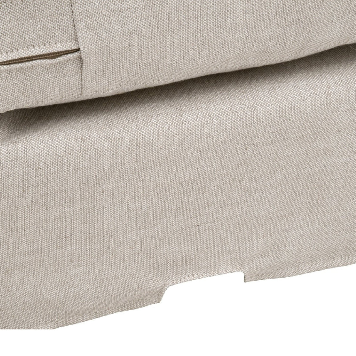Modern European furniture - Cream Skirted Modular Accent Chair - www.oroa.com