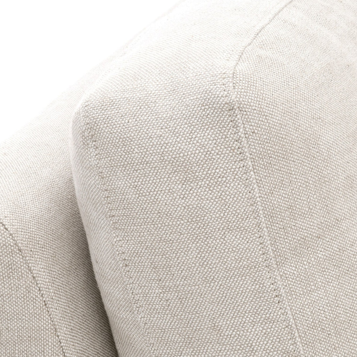 Cream Skirted Modular Accent Chair | Oroa.com