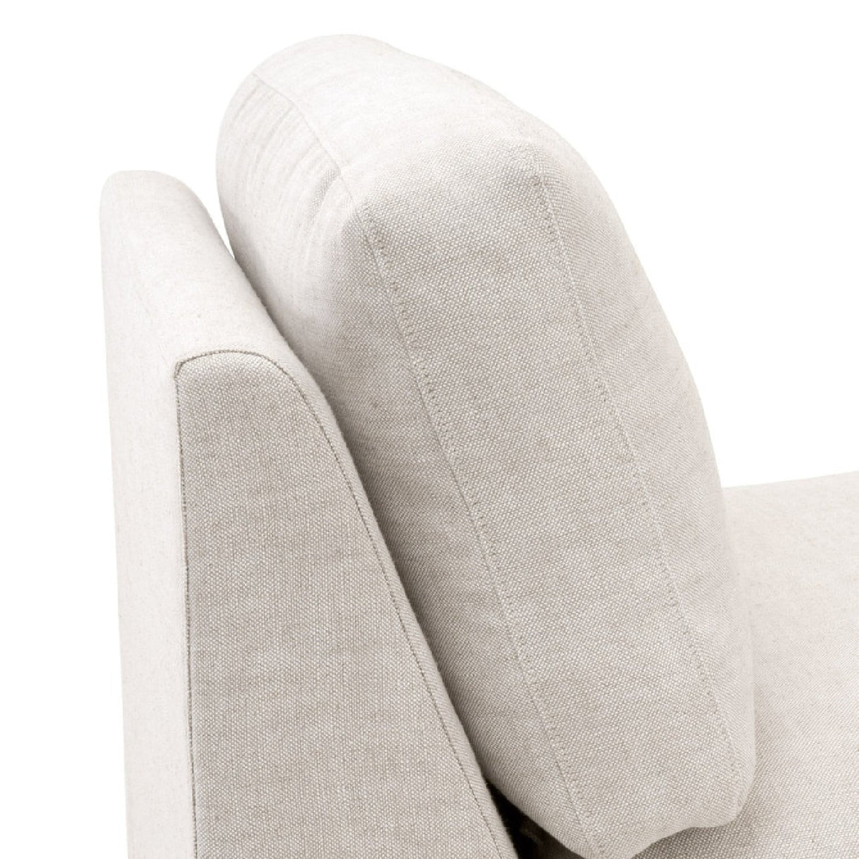 Modern European furniture - Cream Skirted Modular Accent Chair - www.oroa.com