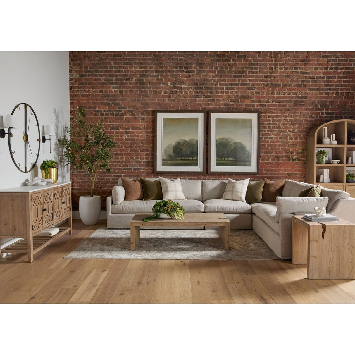 Modern European furniture - Cream Skirted Modular Accent Chair - www.oroa.com