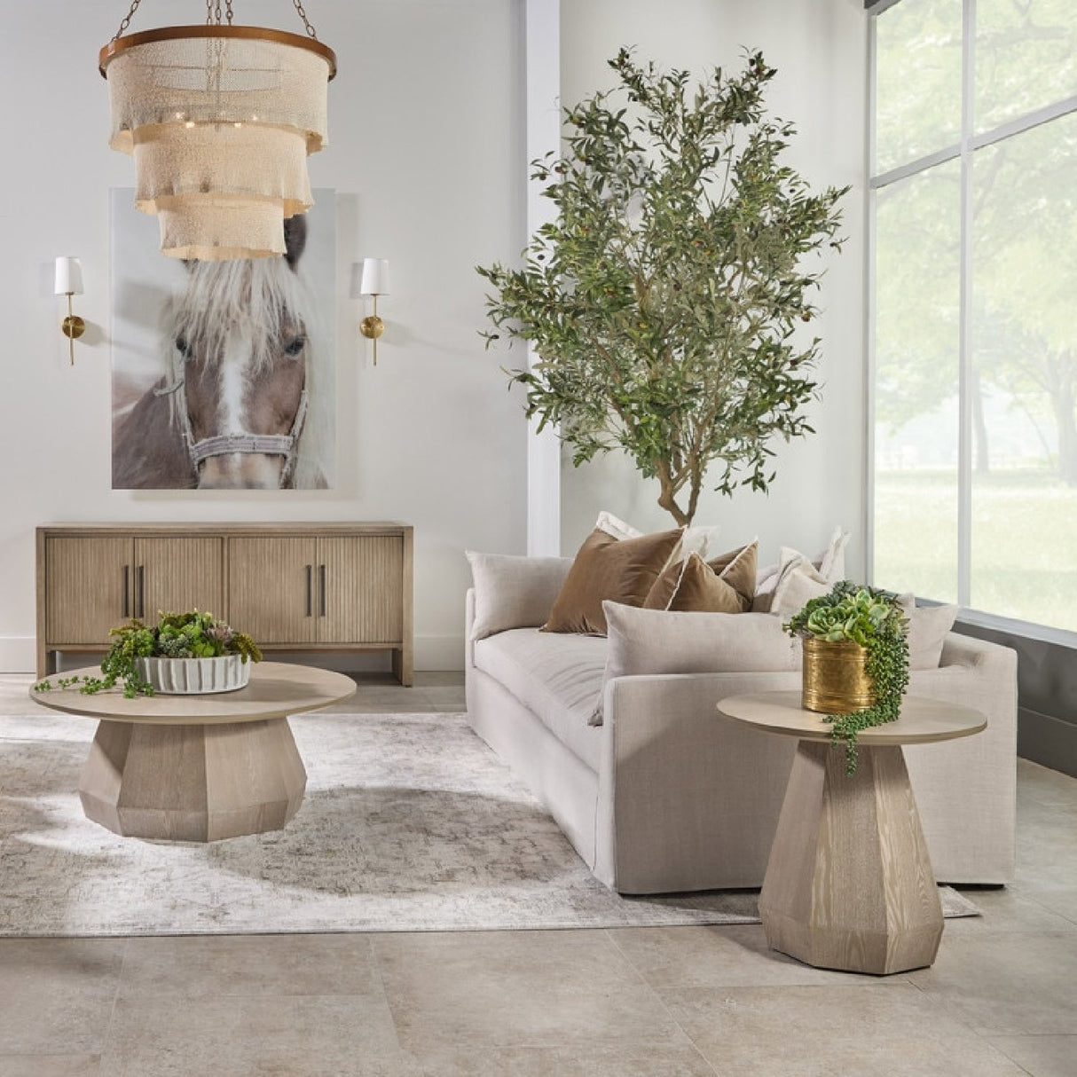 Modern European furniture - Cream Slipcover Sofa - www.oroa.com