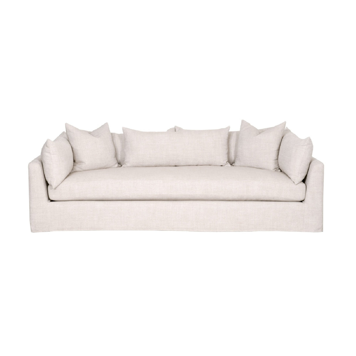 Modern European furniture - Cream Slipcover Sofa - www.oroa.com